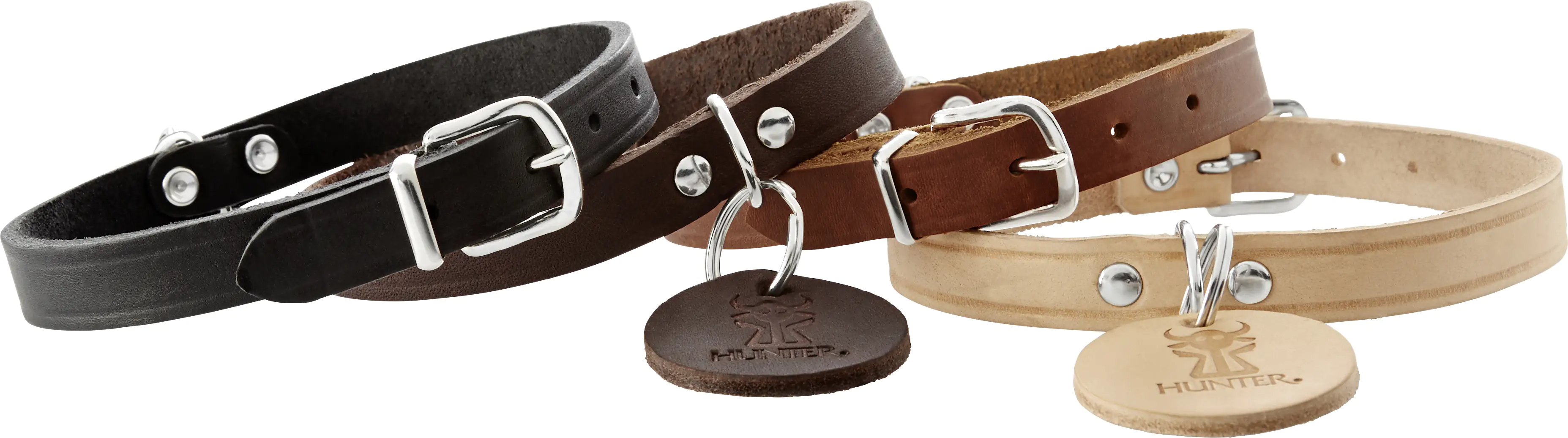 4016739660596_1801687 Hundehalsband Aalborg 60 cm , cognac