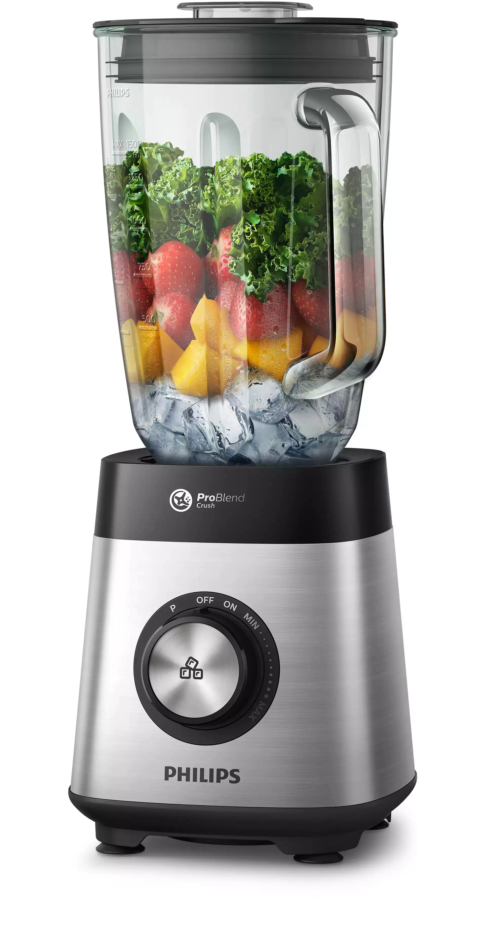 Philips Standmixer HR3571/90 1000 Watt, 2 l Behälter