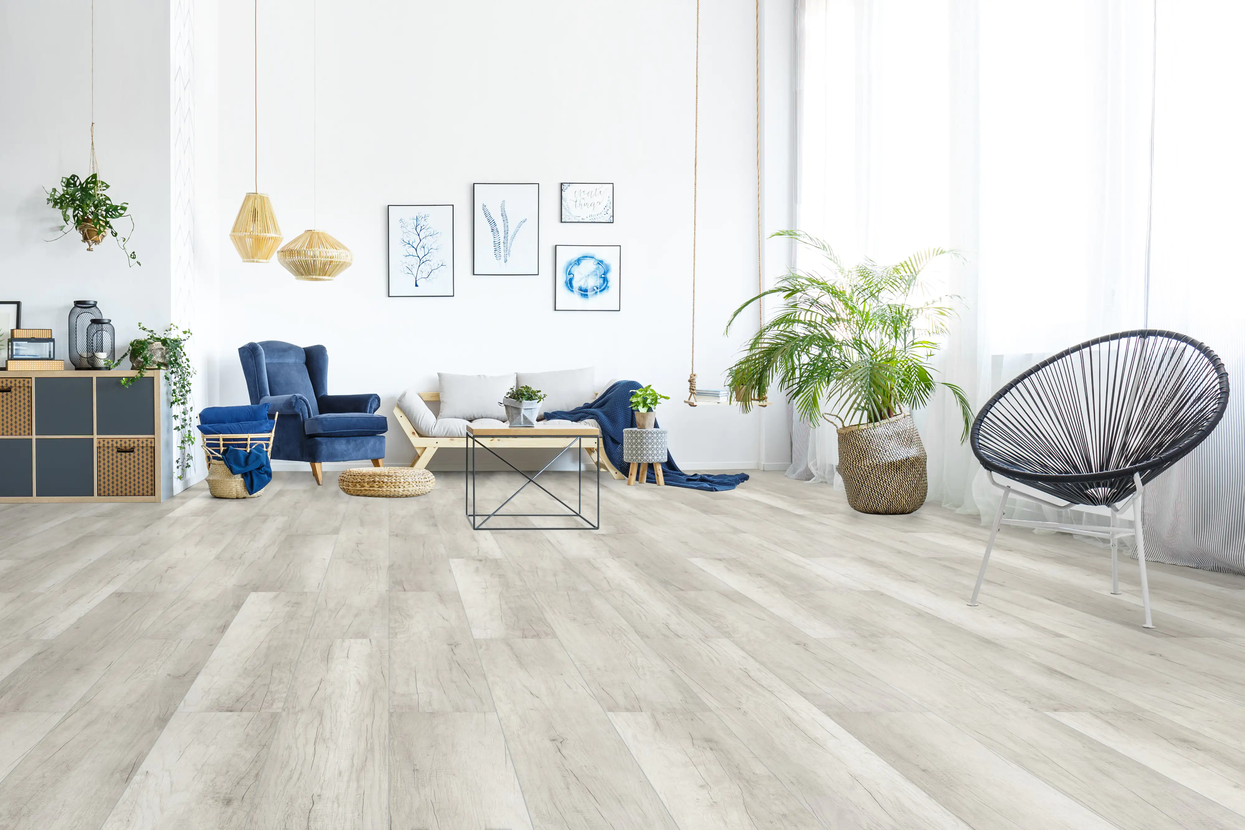 4003992549409_2071363 Classen Laminat Megaloc Aquaprotect 128,5 x 19,2 cm 8 mm Oak light grey