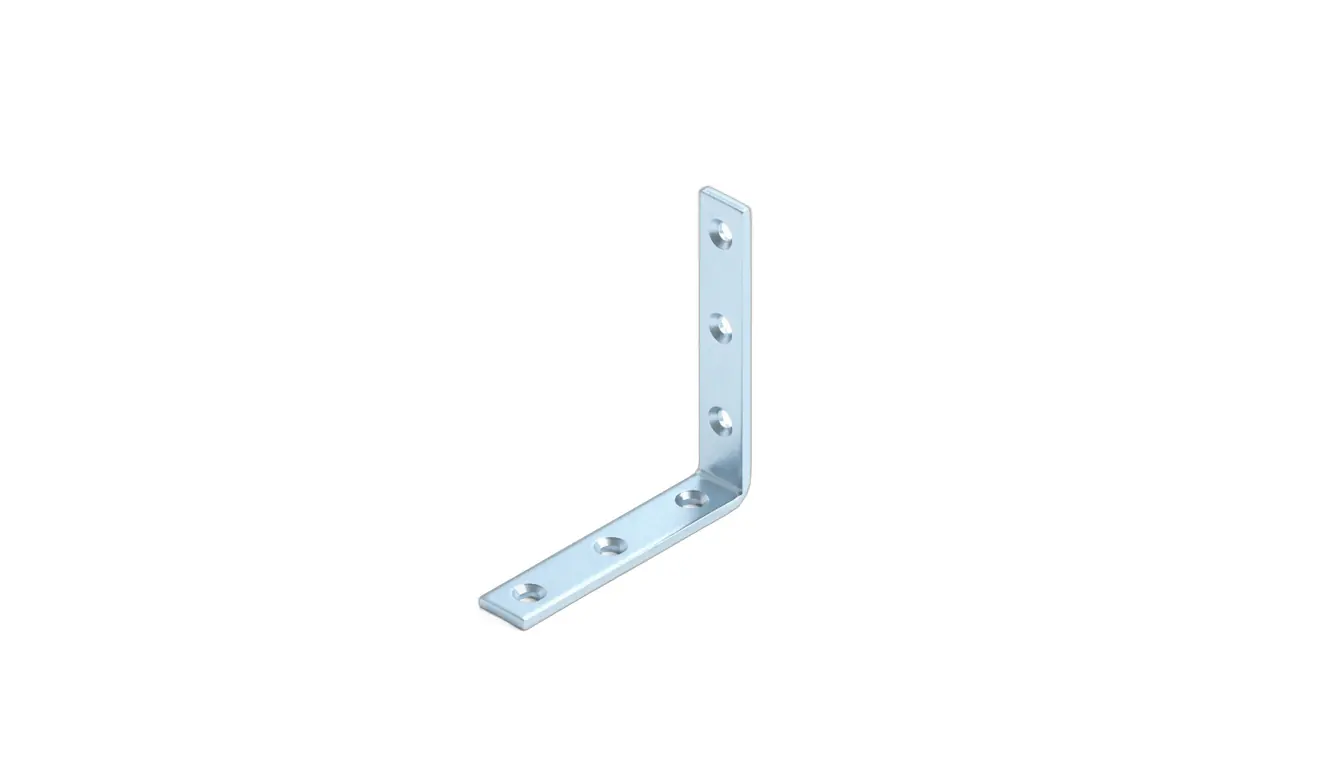 TrendLine Starkwinkel Stahl 140 x 140 mm verzinkt