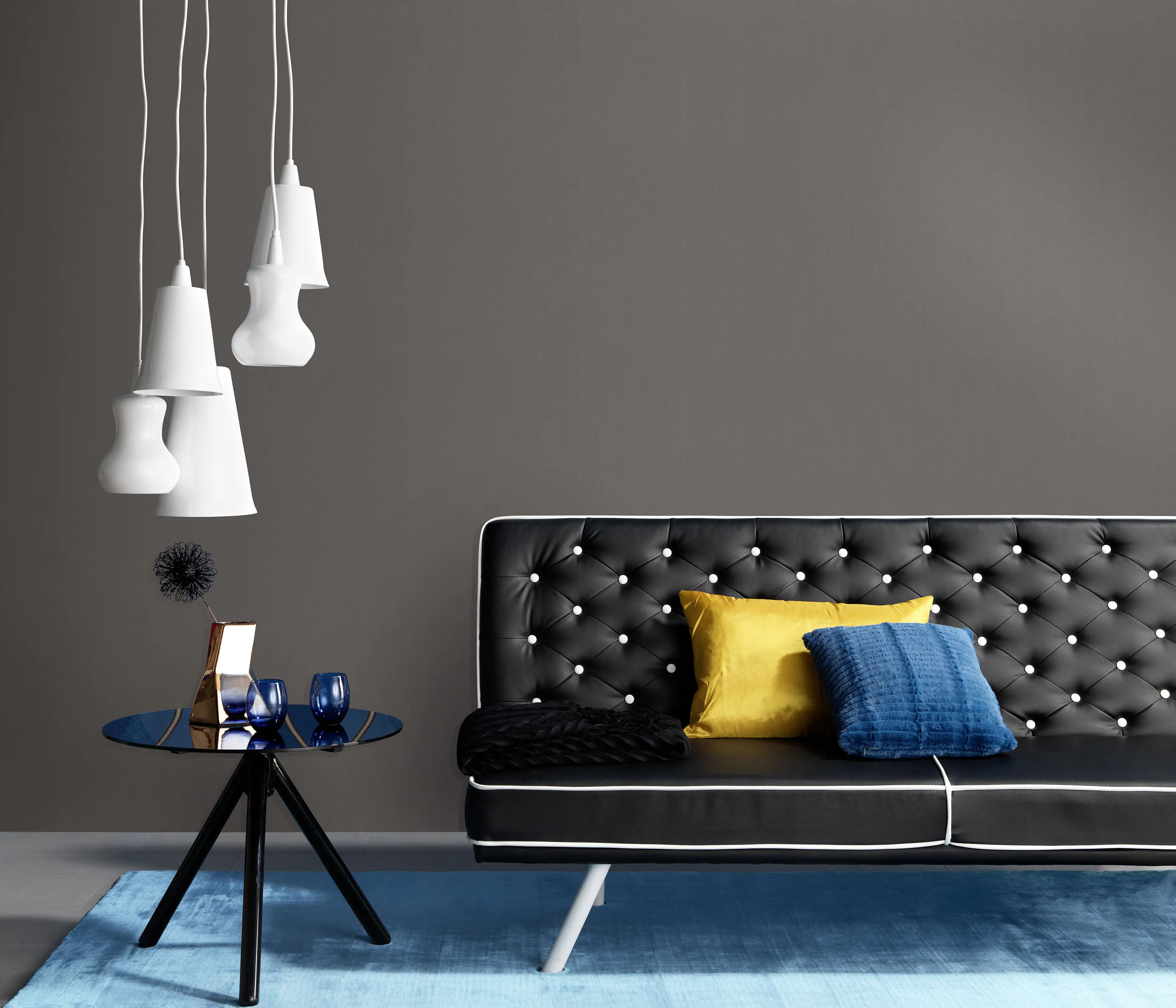 Erismann Vliestapete 10108-15 Spotlight uni schwarz 10,05 x 0,53 m