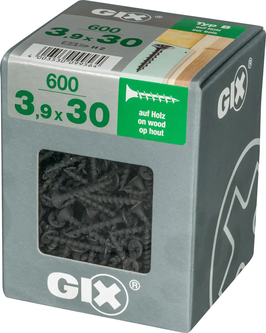 Spax Schnellbauschrauben 3.9 x 30 mm PH 2 - 600 Stk. Spax Schnellbauschrauben 3.9 x 30 mm PH 2 - 600 Stk.