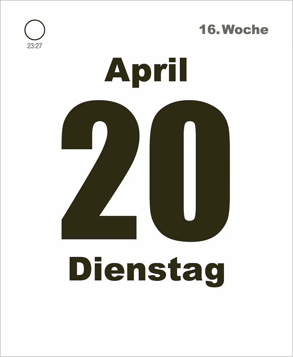 Korsch Kalender Tages-Abreißkalender 2027 