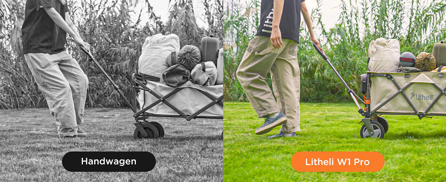 Litheli Bollerwagen 450 W W1 Pro, inkl. Akku 4.0 Ah