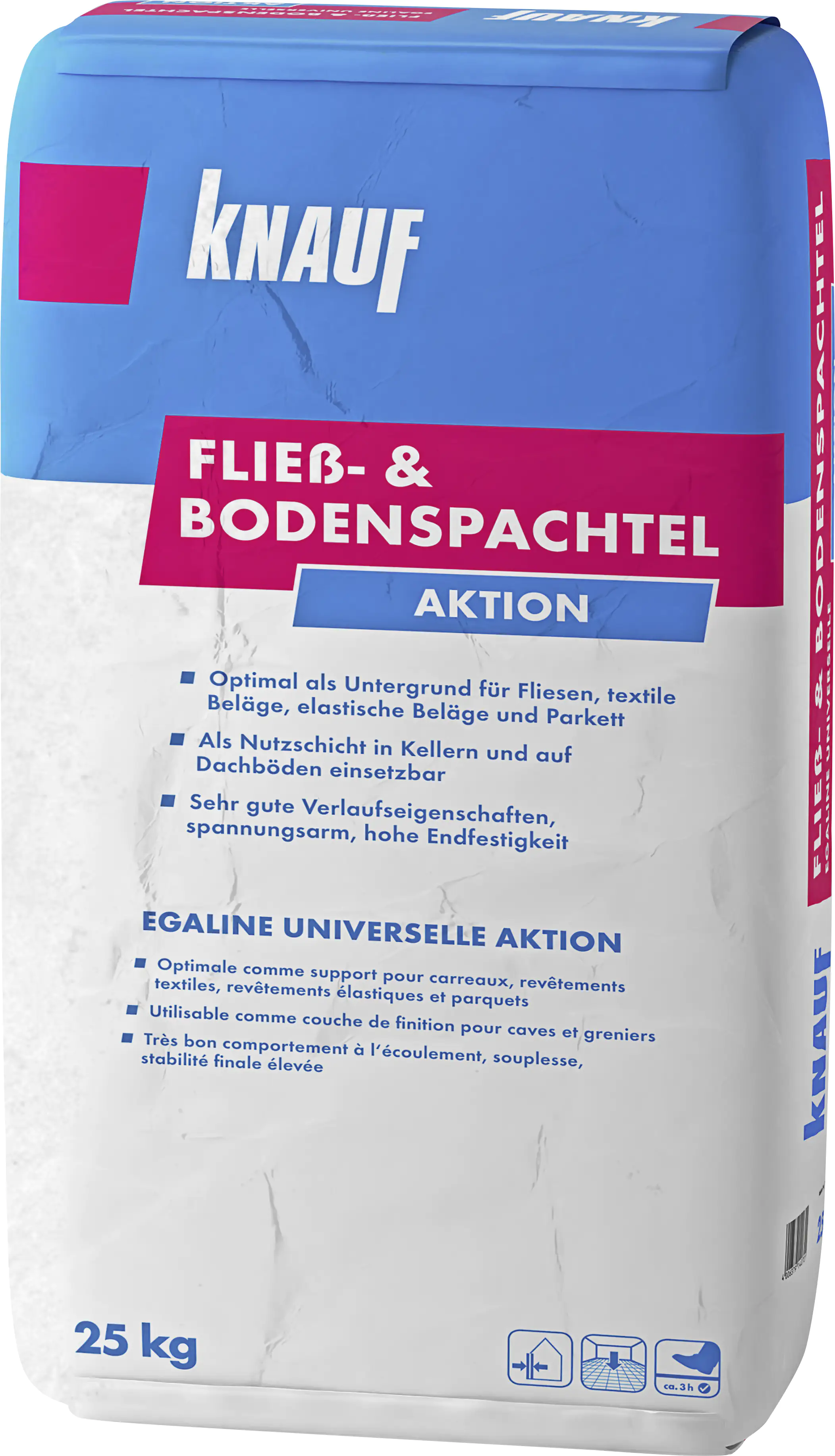 Knauf Fließ und Bodenspachtel Aktion 25 kg kaufen Globus Baumarkt