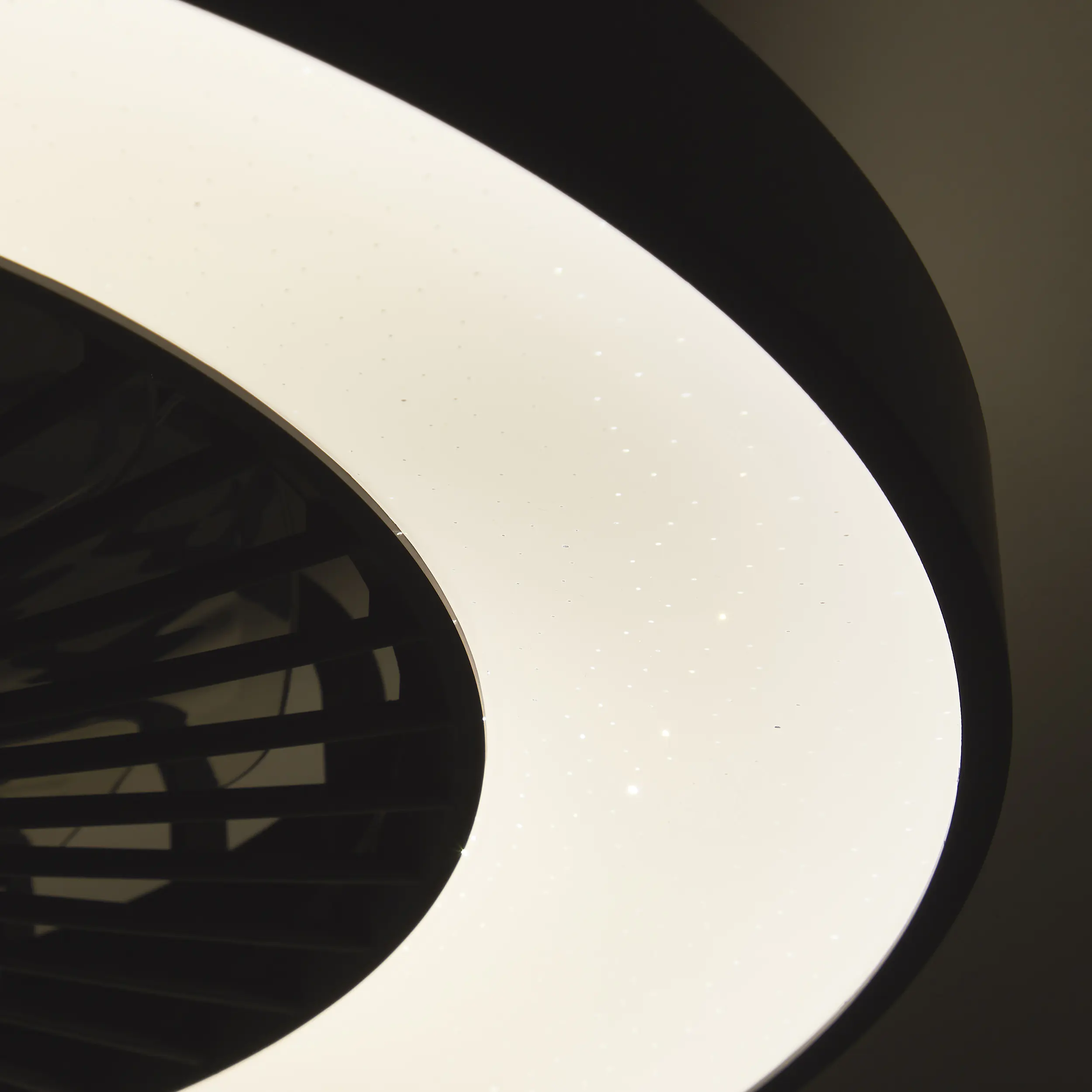 Brilliant LED Deckenleuchte mit Ventilator Mazzaro Ø 58 cm 55 W schwarz