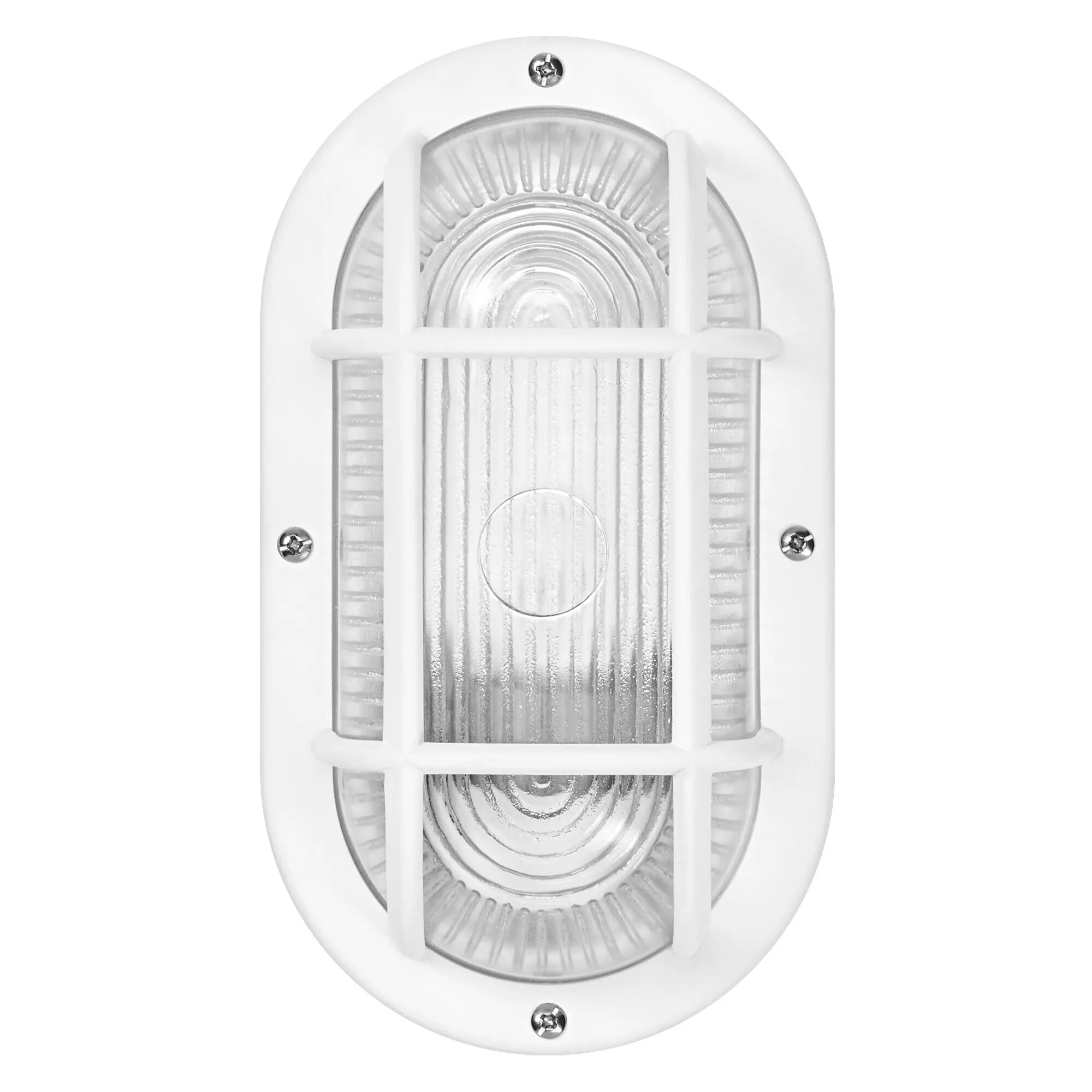 Osram LED Wandleuchte Bulkhead Essential Oval E27 weiß Osram LED Wandleuchte Bulkhead Essential Oval E27 weiß