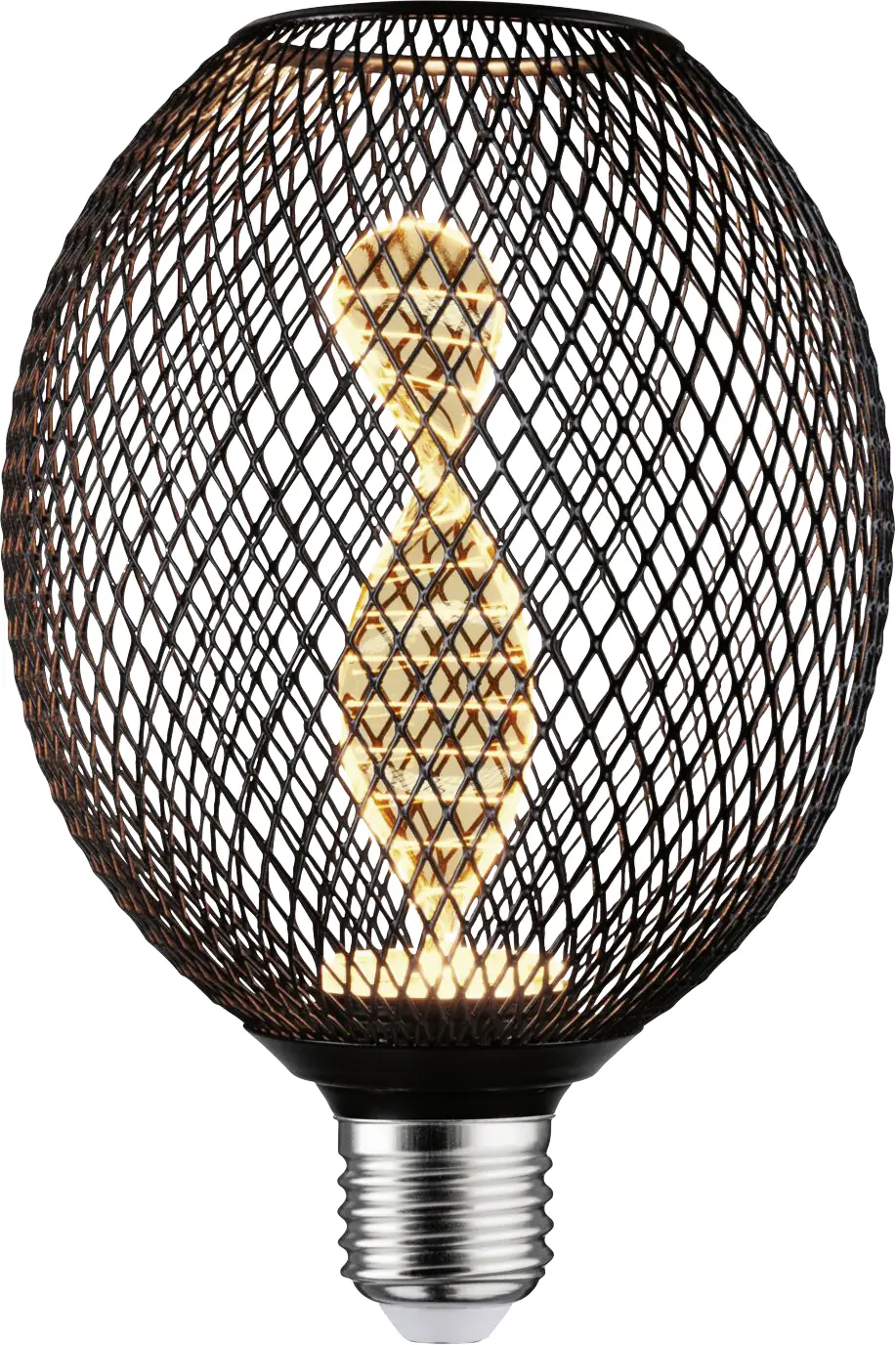 Paulmann LED Deko-Leuchtmittel Metallic Glow Helix E27 3,5 W warmweiß