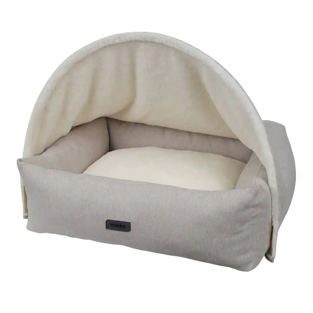 Nobby Komfortbett mit Höhle Ilana L 60 x B 50 x H 16 cm beige Nobby Komfortbett mit Höhle Ilana L 60 x B 50 x H 16 cm beige