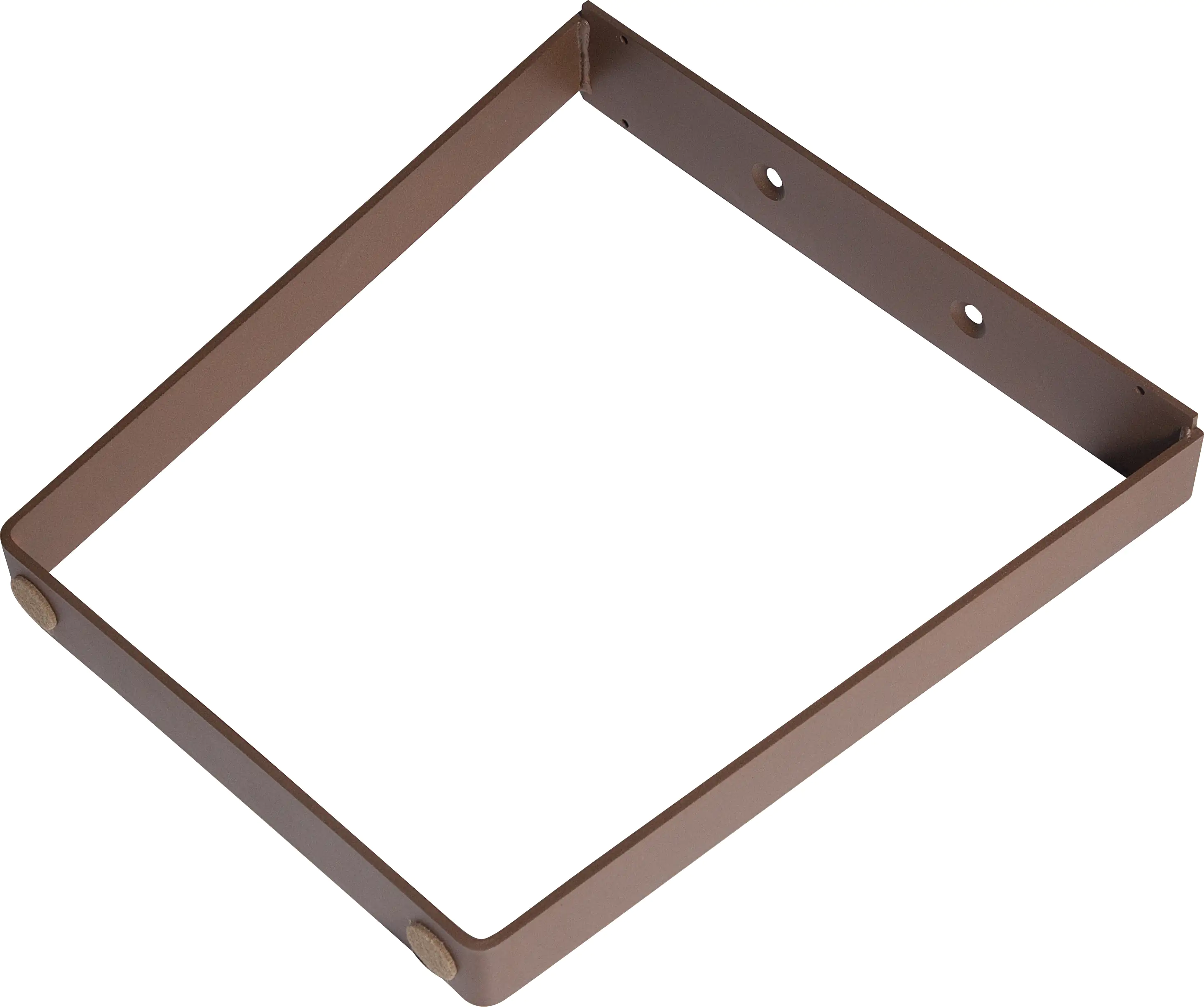 Dieda Bankgestell V-Form rostoptik Maße (L x B x H): 420 x 400 x 70 mm