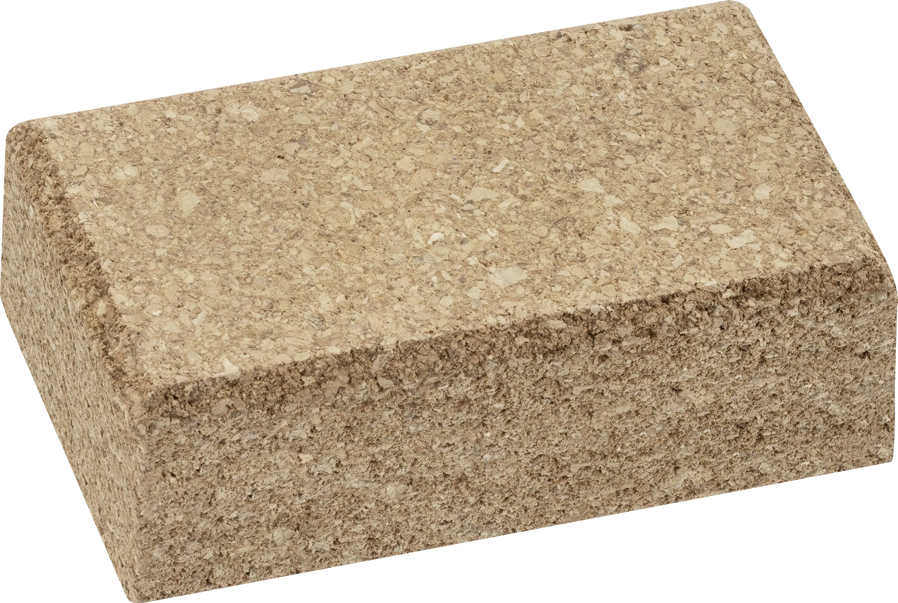 Color Expert Schleifklotz Kork 120 x 60 x 40 mm Ecken abgerundet