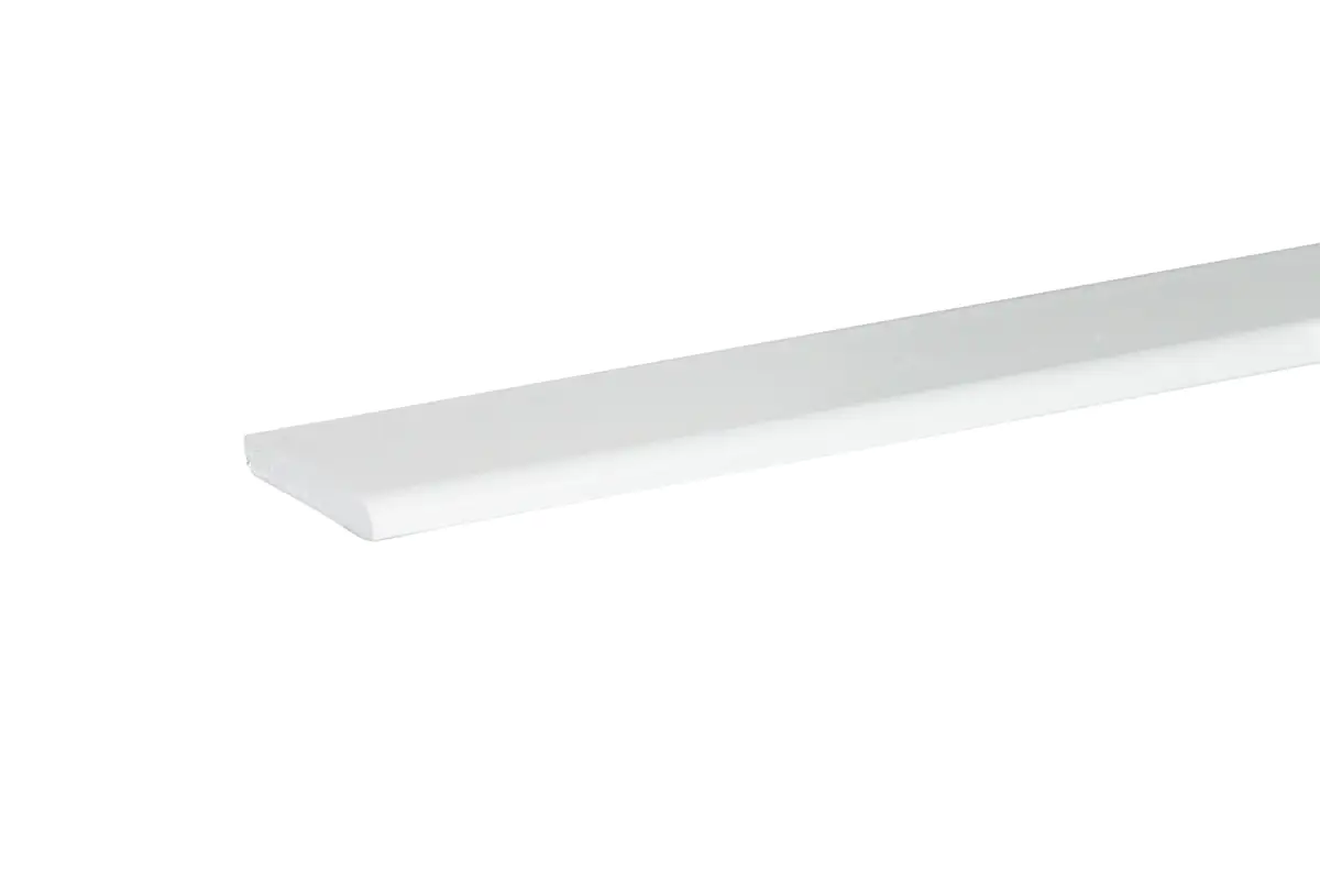 Primo Abschlussleiste 90 cm 21 x 5 mm weiß Primo Abschlussleiste 90 cm 21 x 5 mm weiß