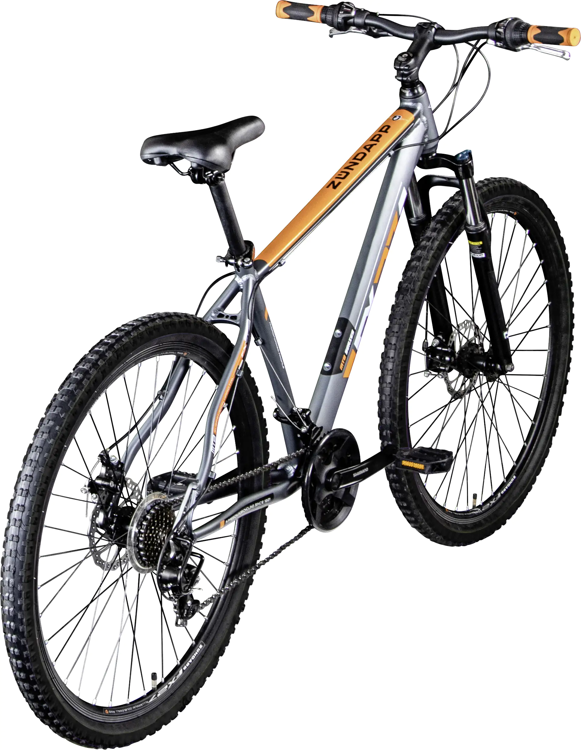 Zündapp Mountainbike FX27 27,5 Zoll RH 48 cm 21-Gang grau orange
