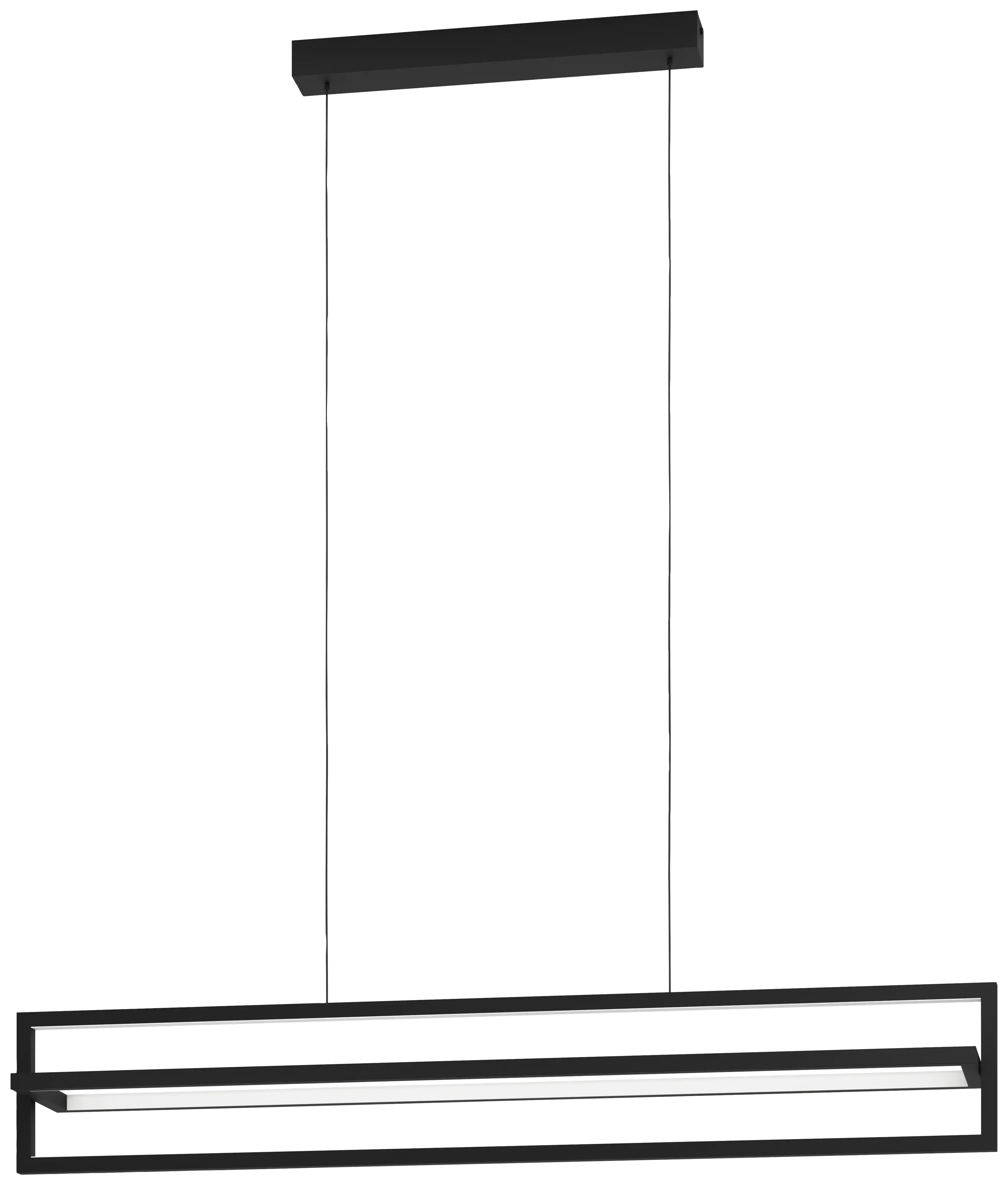 Eglo LED Pendelleuchte Siberia schwarz 78 x 16 x 110 cm