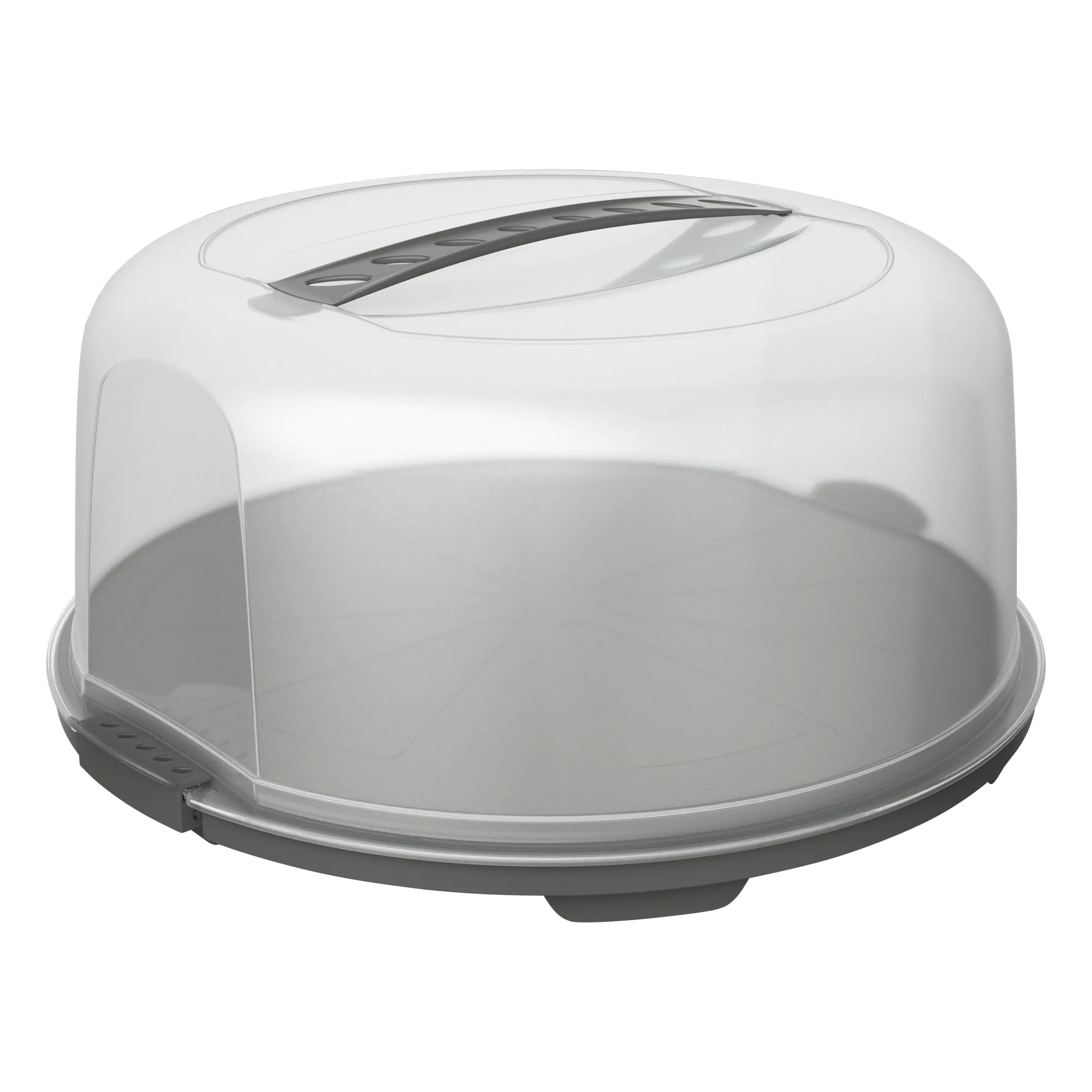 Rotho Tortenglocke hoch Fresh Ø 36 x 17 cm holzkohle schwarz