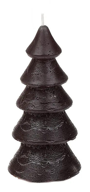 Steinhart Kerze Tannenbaum Fred Ø 6,7 x 14,1 cm anthrazit