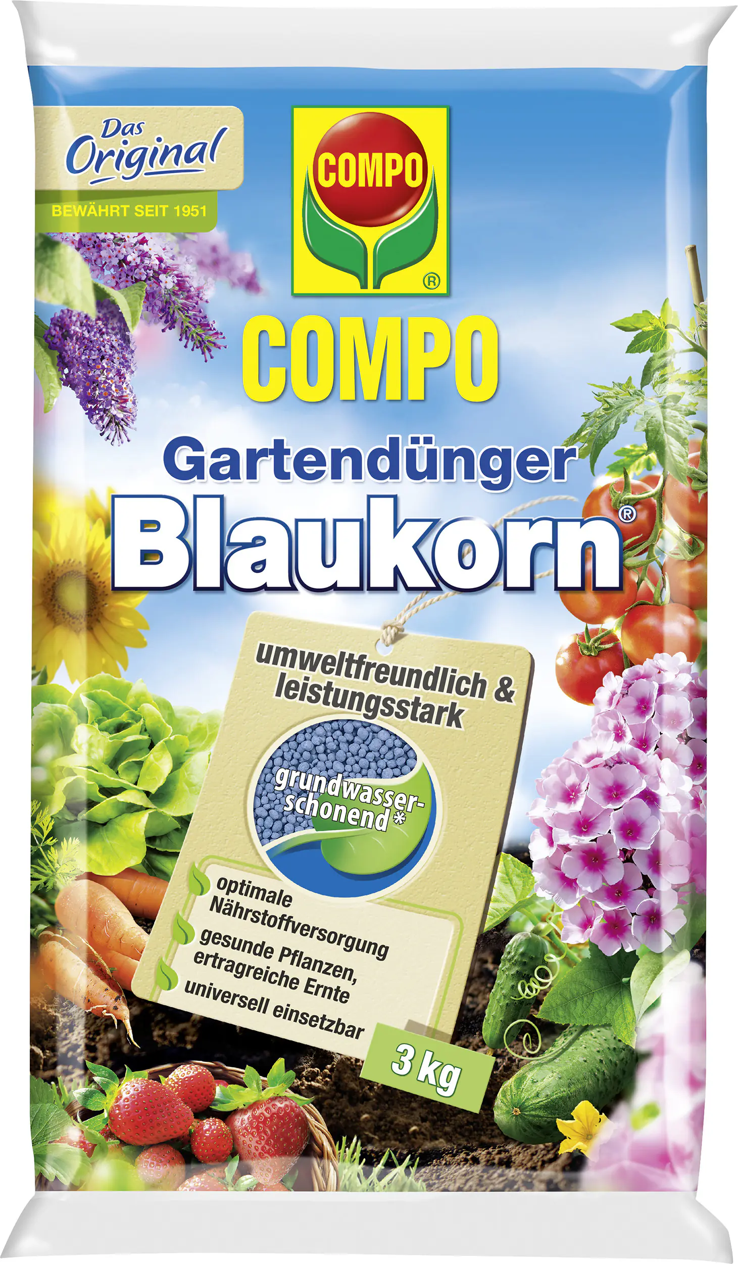 Compo Blaukorn NovaTec 3 kg