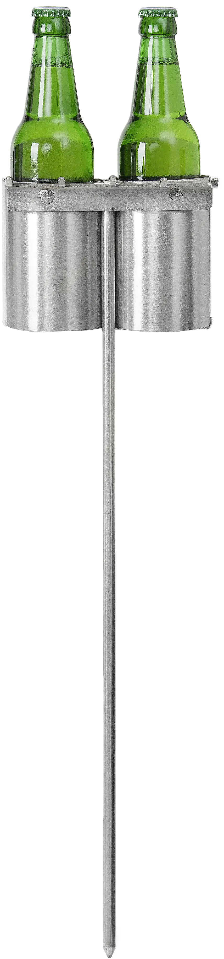 Schneider Halter für Besteck und 2 Stubbi aus Edelstahl