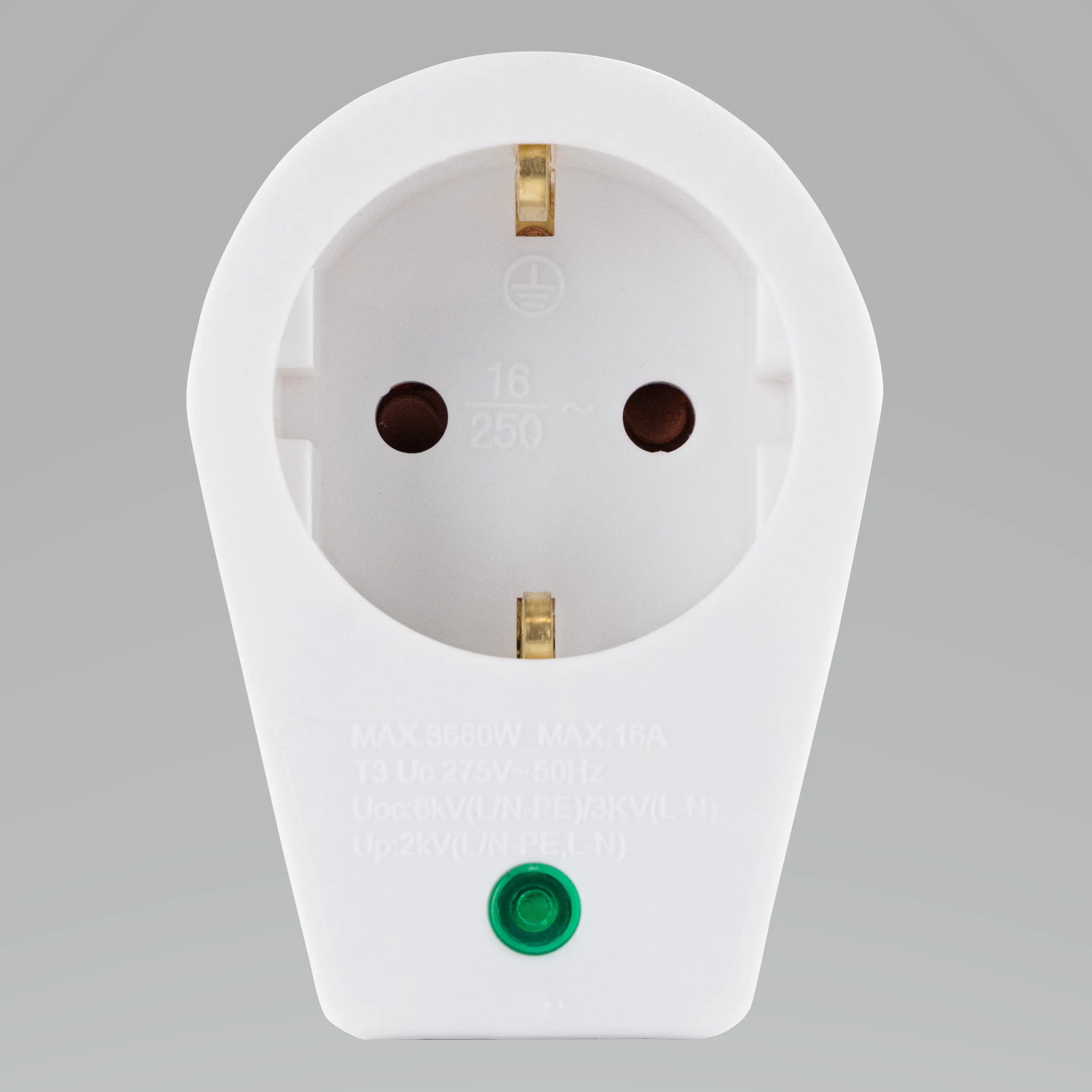 REV Steckdosenadapter 1-fach weiß