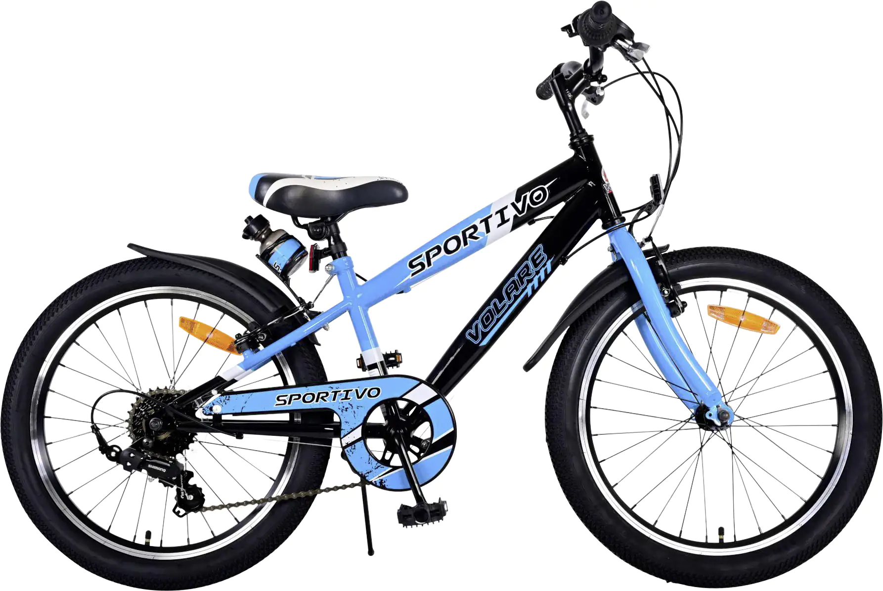 Volare Kinderfahrrad Sportivo 20 Zoll 7-Gang RH 28cm blau