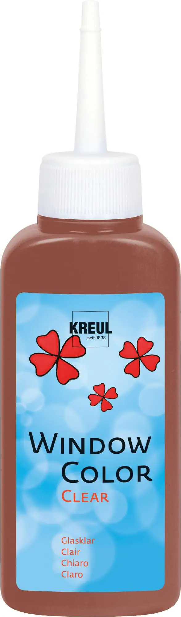 Kreul Window Color Clear dunkelbraun 80 ml