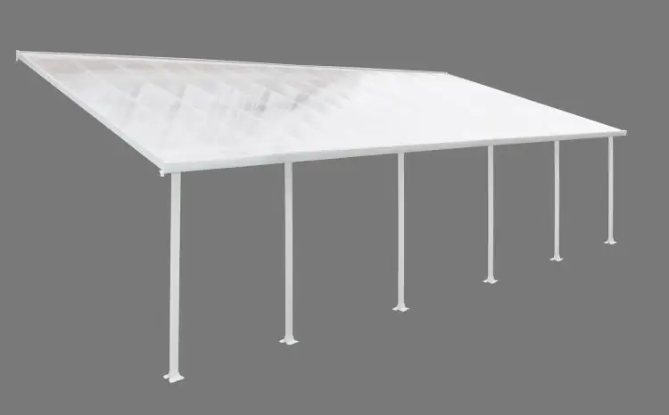 Canopia Terrassendach 1031 x 400 cm weiß