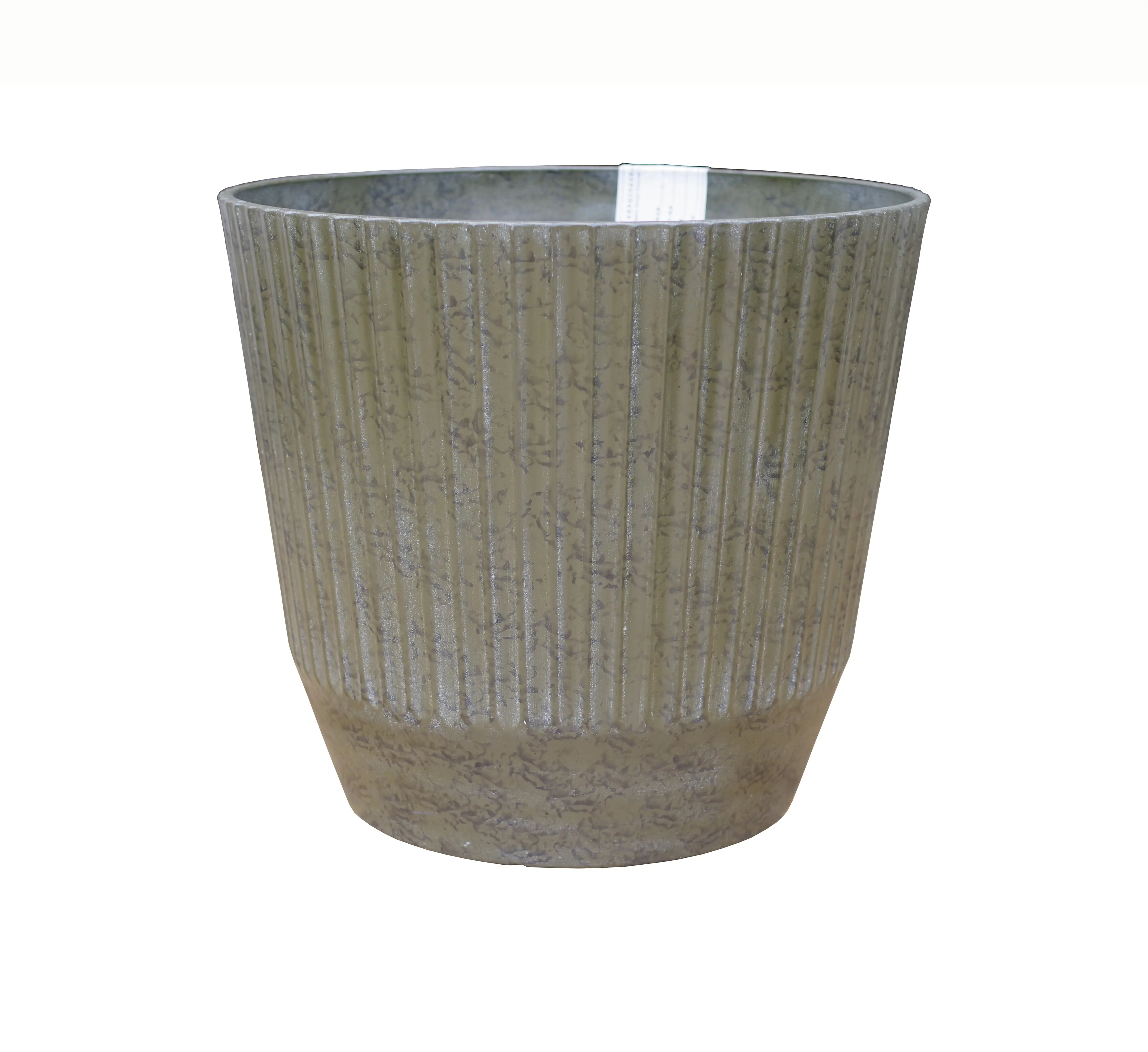 Mica Decorations Pflanztopf Rio Topf Ø 37 x 33,5 cm dunkelgrün