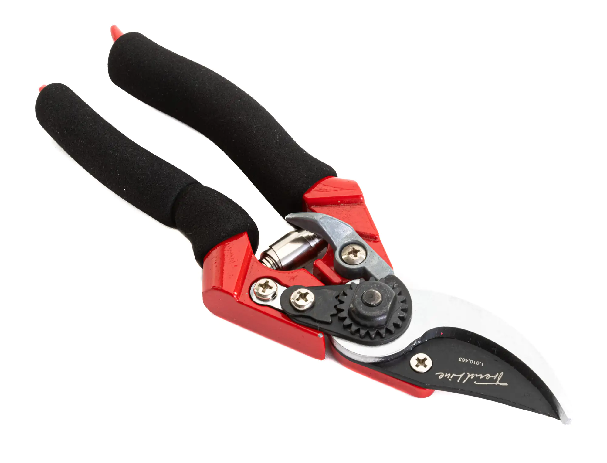 TrendLine Profi-Bypass Gartenschere 21 cm schwarz-rot