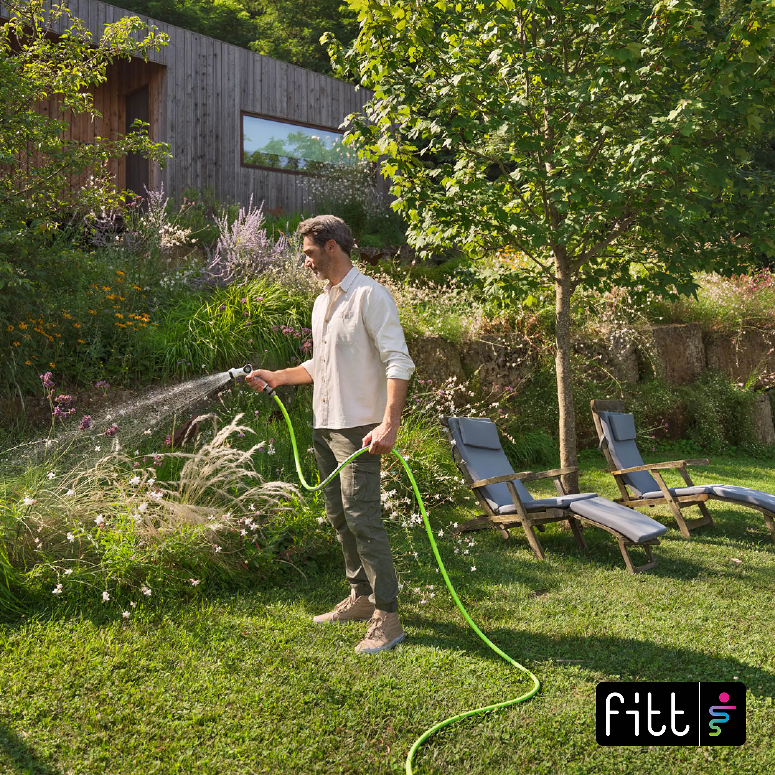 Fitt Gartenschlauch Kiuma Lime 20 m Ø 13 mm (1/2") Fitt Gartenschlauch Kiuma Lime 20 m Ø 13 mm (1/2")