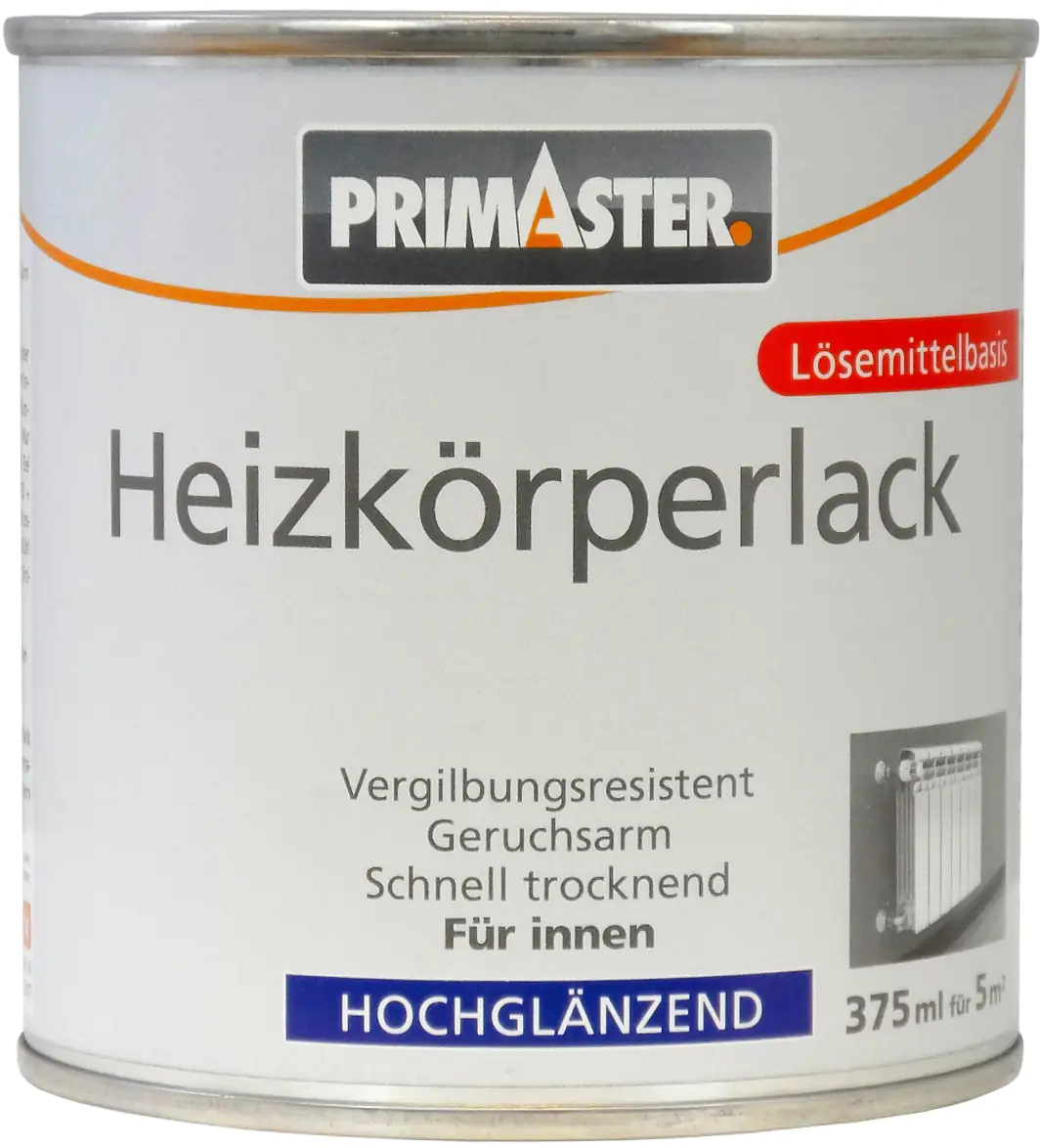 Primaster Heizkörperlack 375 ml weiß hochglänzend