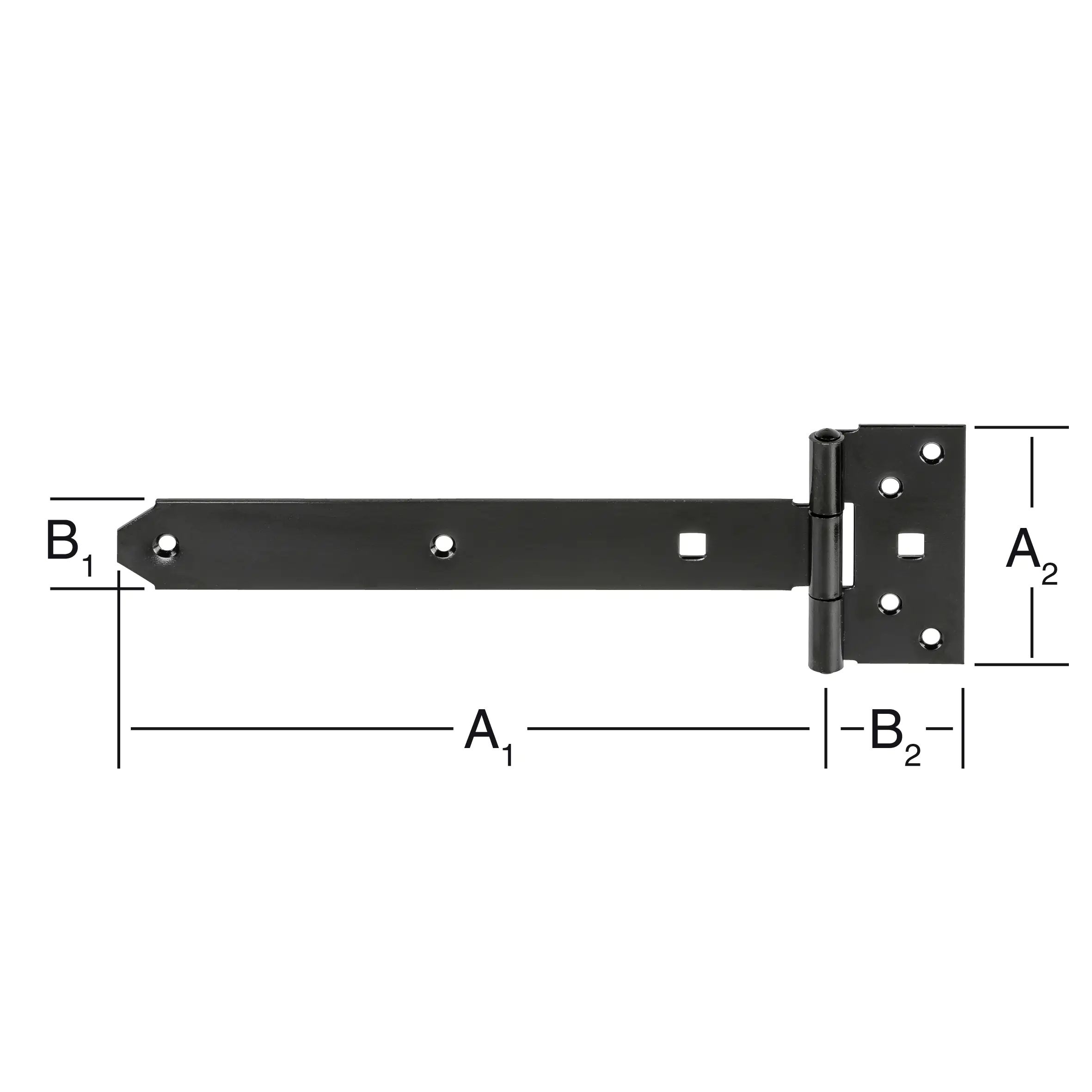 Vormann Kreuzgehänge leicht schwarz 250/90 x 33/50 mm