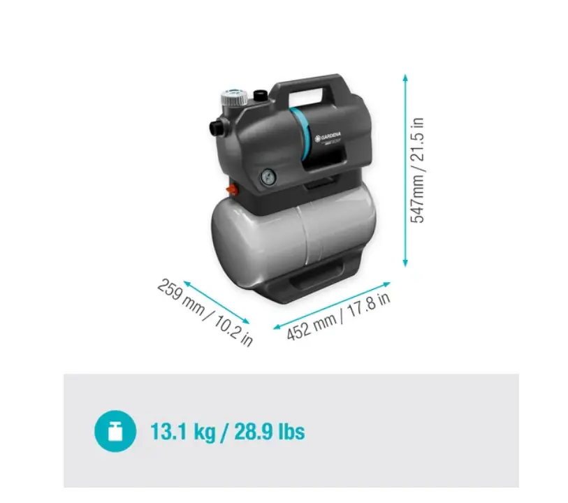 Gardena Hauswasserwerk 3800 Silent 3800 l/h