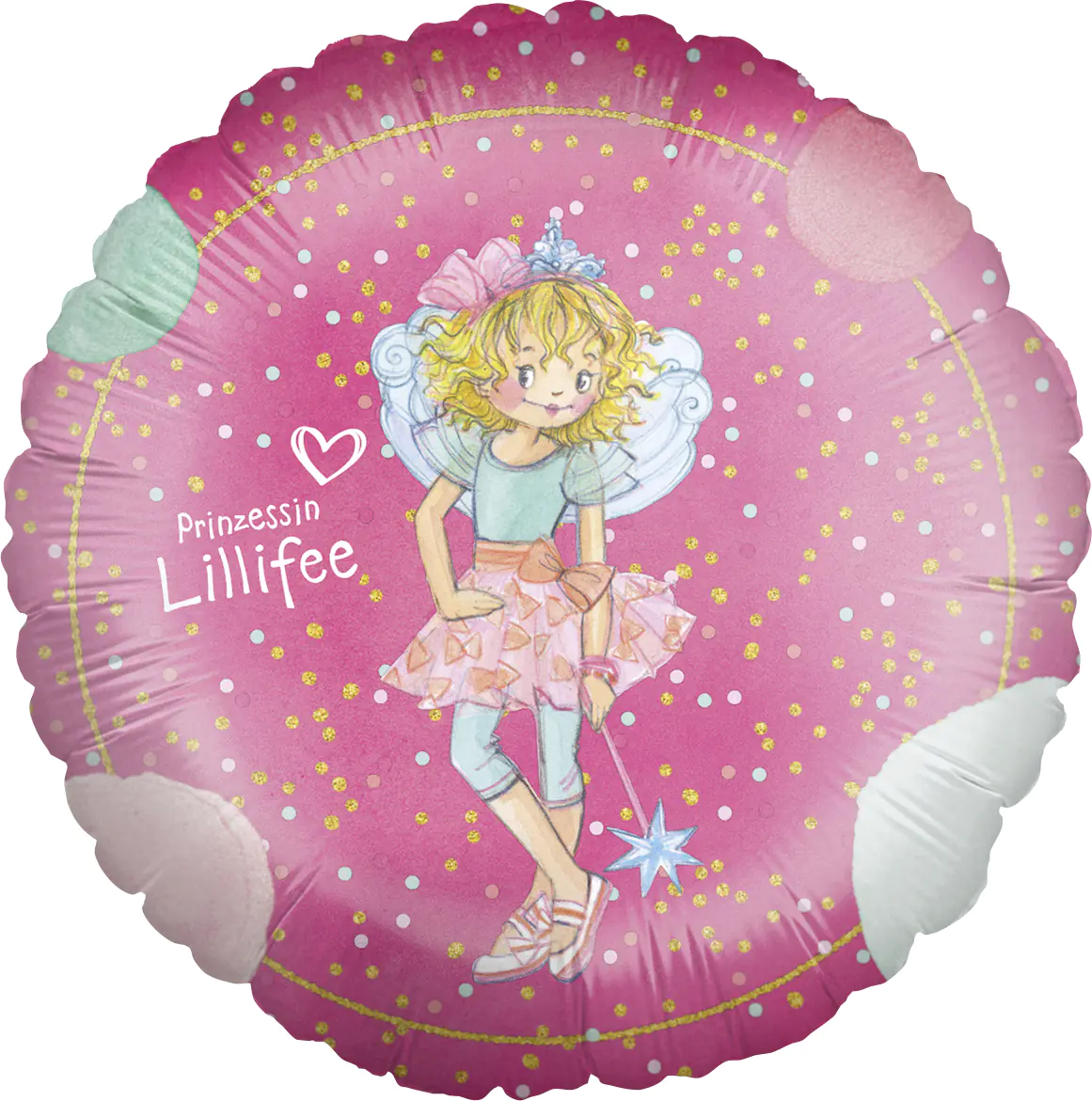 Folienballon Prinzessin Lillifee Ø 45 cm Folienballon Prinzessin Lillifee Ø 45 cm