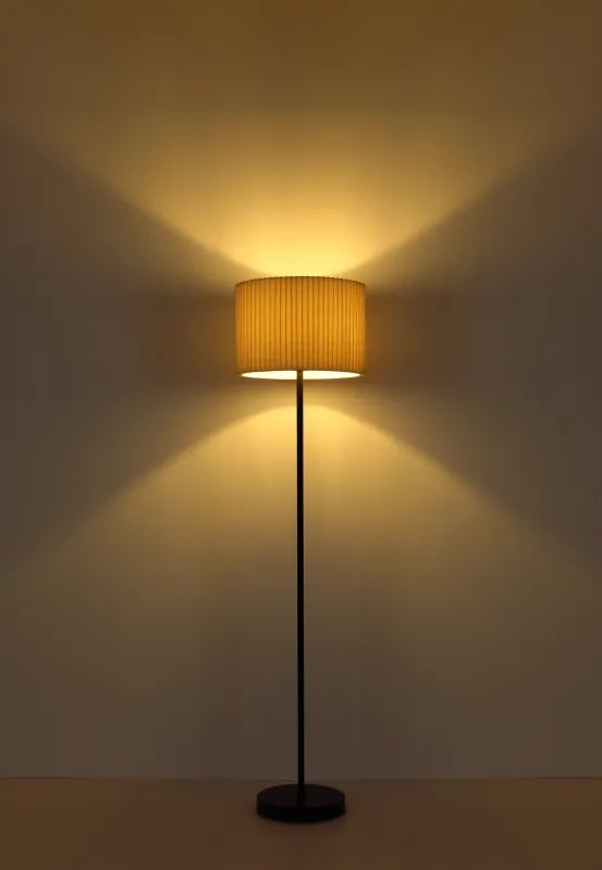 Globo Stehleuchte Page 38 x 152 cm Ø x H schwarz matt