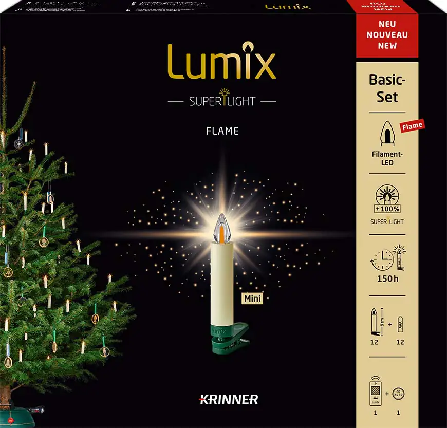 Lumix SuperLight Flame Basis 12er elfenbein