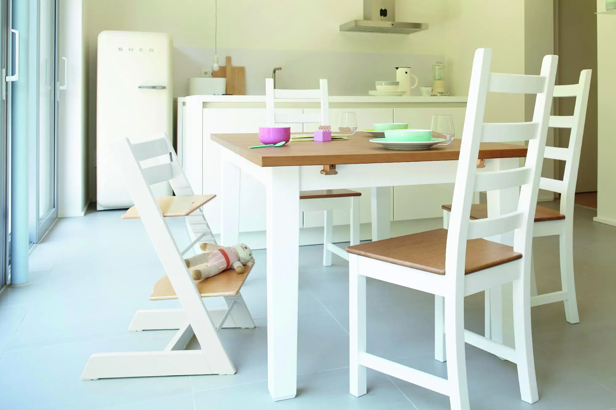 Alpina Sprühlack für Möbel & Türen 400 ml weiß seidenmatt