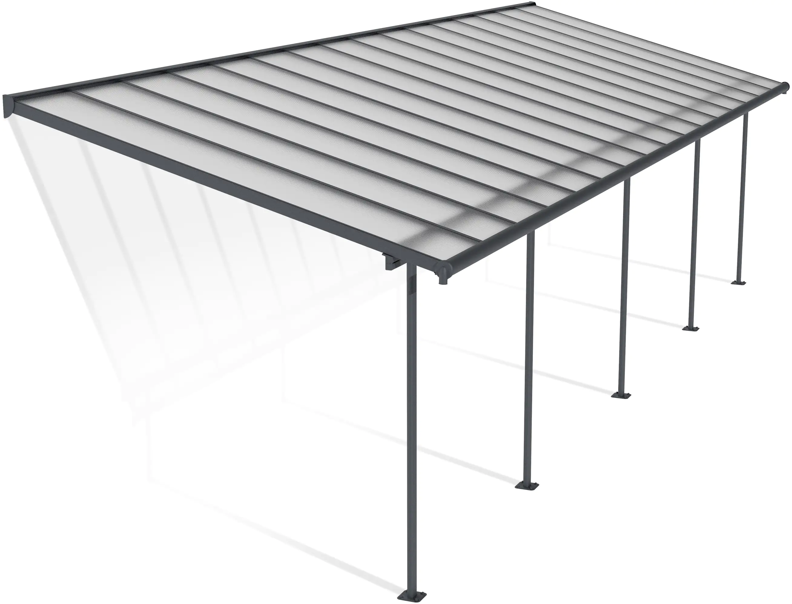 Canopia Terrassenüberdachung Sierra  971 x 295 cm anthrazit