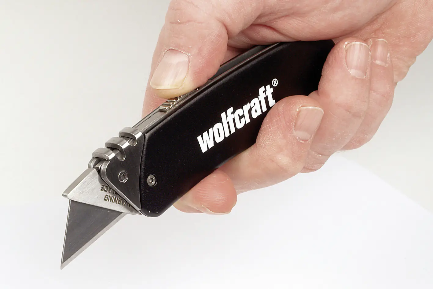 Wolfcraft Alu-Freizeitmesser mit Gürtelclip Wolfcraft Alu-Freizeitmesser mit Gürtelclip