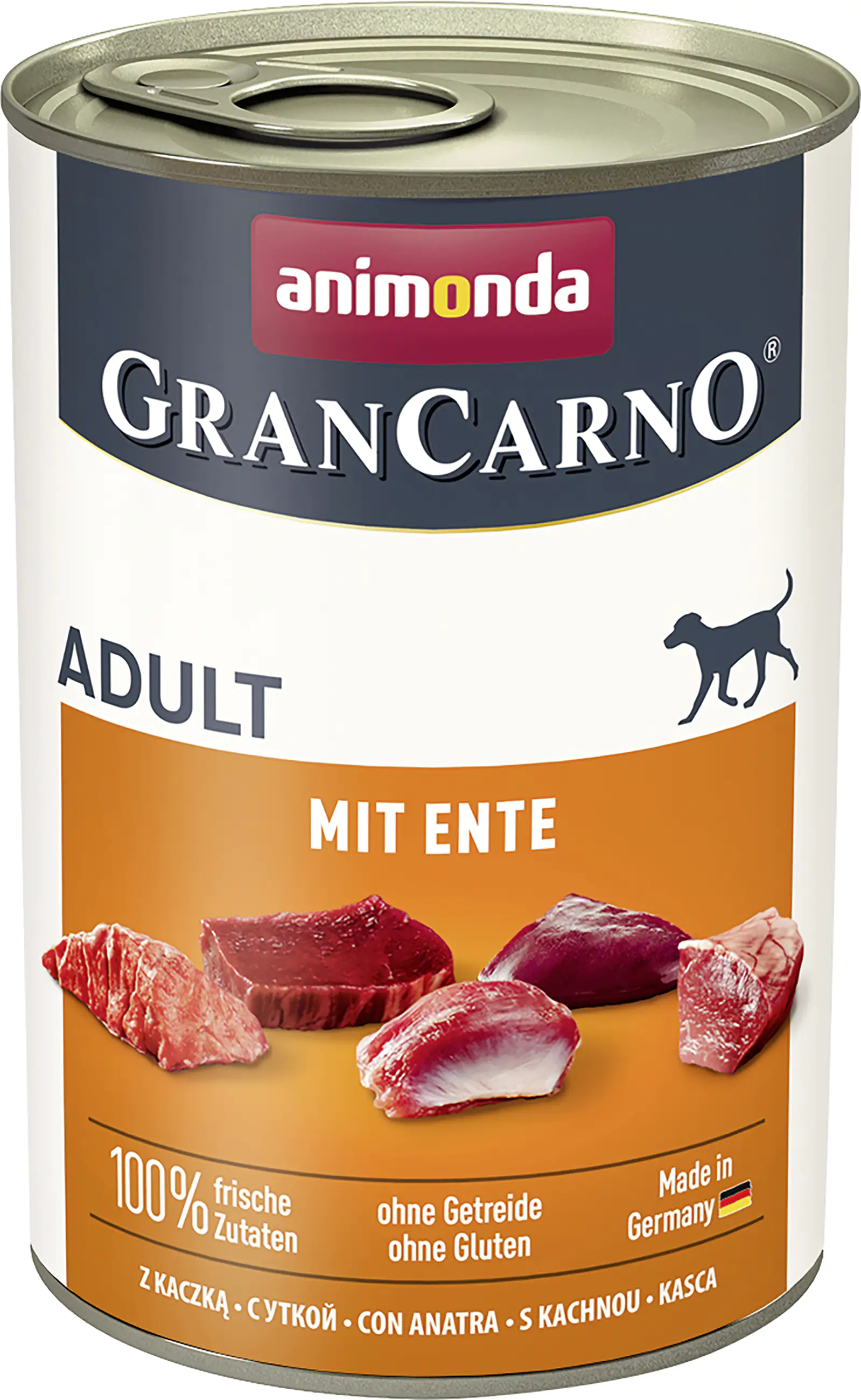 Animonda GranCarno Hundenassfutter Adult Ente 400 g