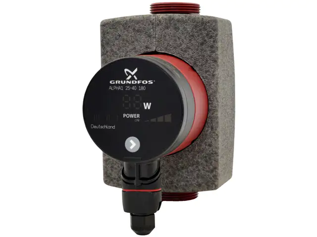 Grundfos Hocheffizienz-Heizungspumpe Alpha 1 25/40 Förderhöhe: 4 m Grundfos Hocheffizienz-Heizungspumpe Alpha 1 25/40 Förderhöhe: 4 m
