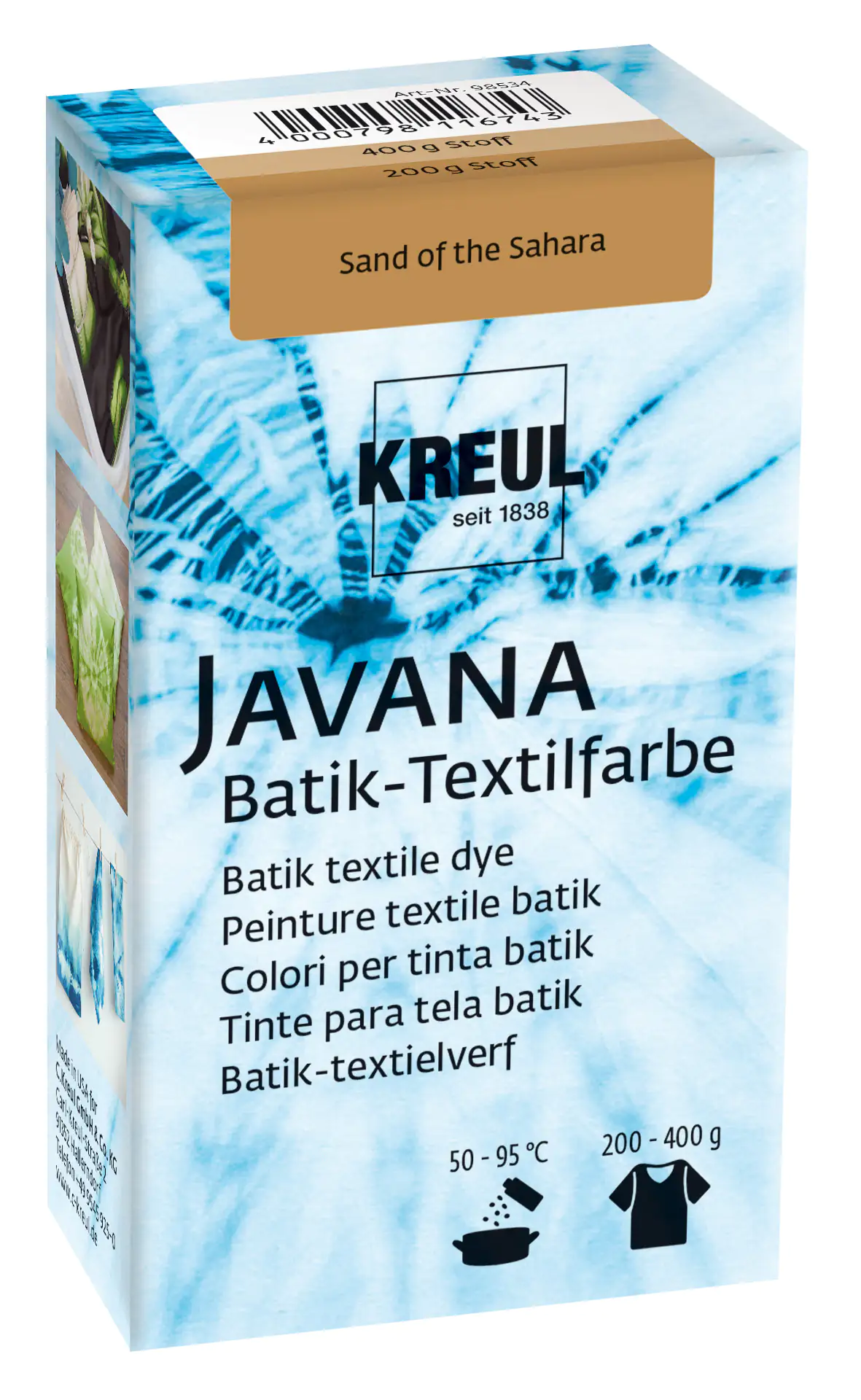 Kreul Javana Batik-Textilfarbe Sand of the Sahara, 70 g