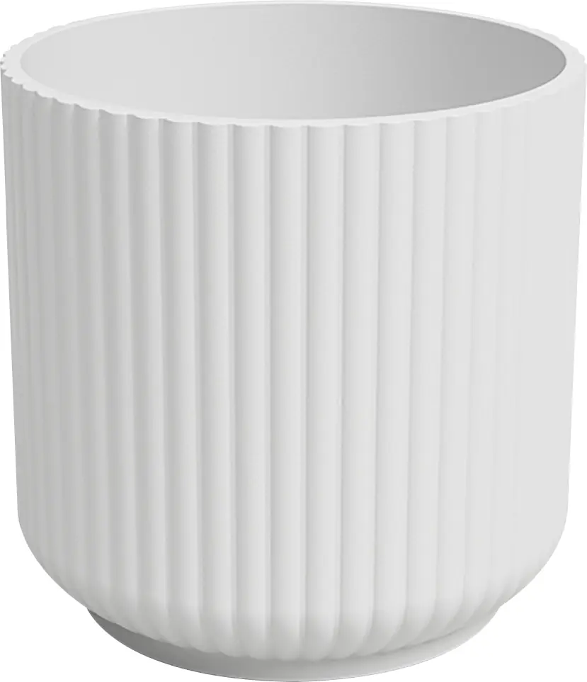 Artevasi Übertopf Luna Keramik weiß matt Ø 22 x 20 cm 
