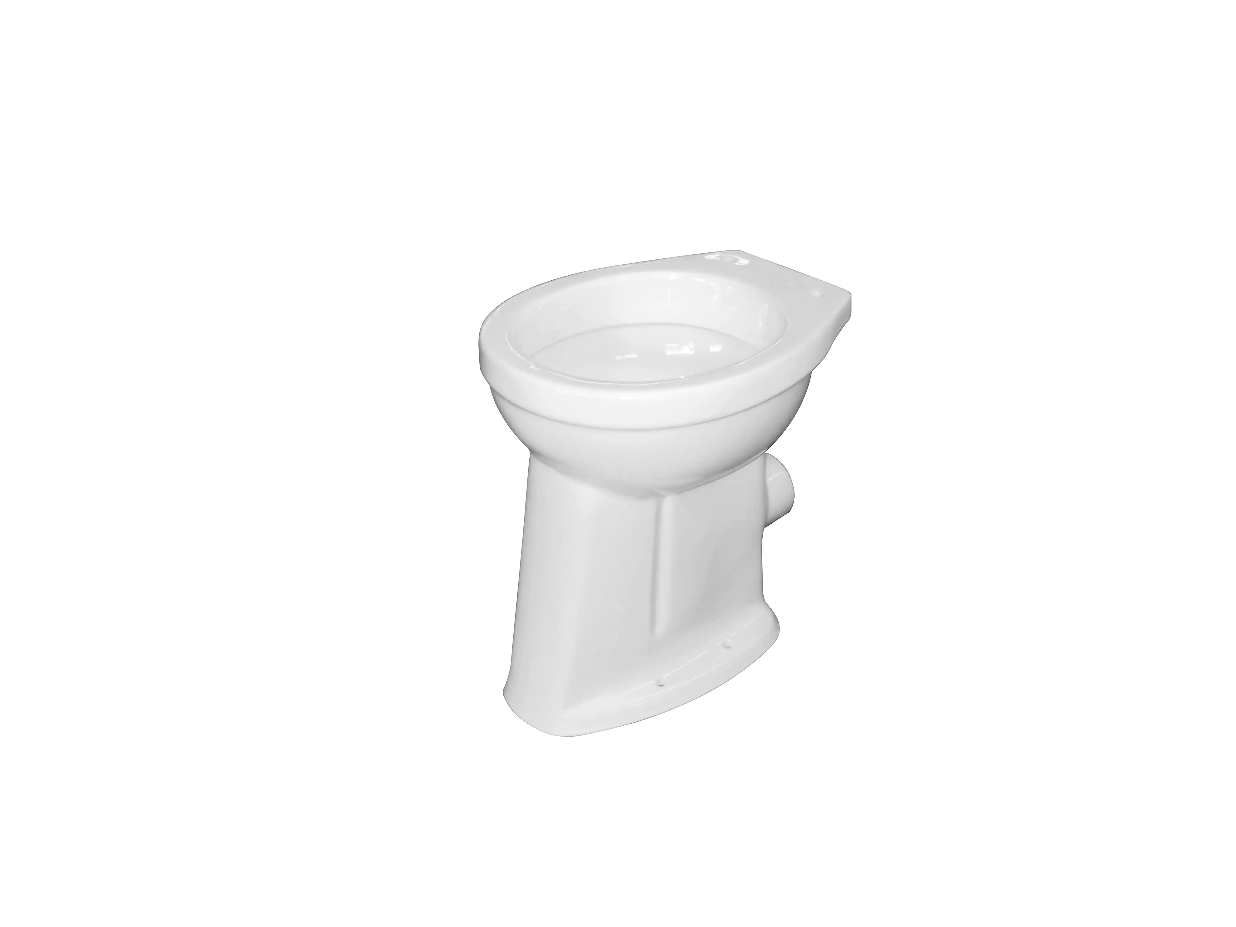Primaster Stand-Flachspül-WC Alpha weiß, erhöht Primaster Stand-Flachspül-WC Alpha weiß, erhöht