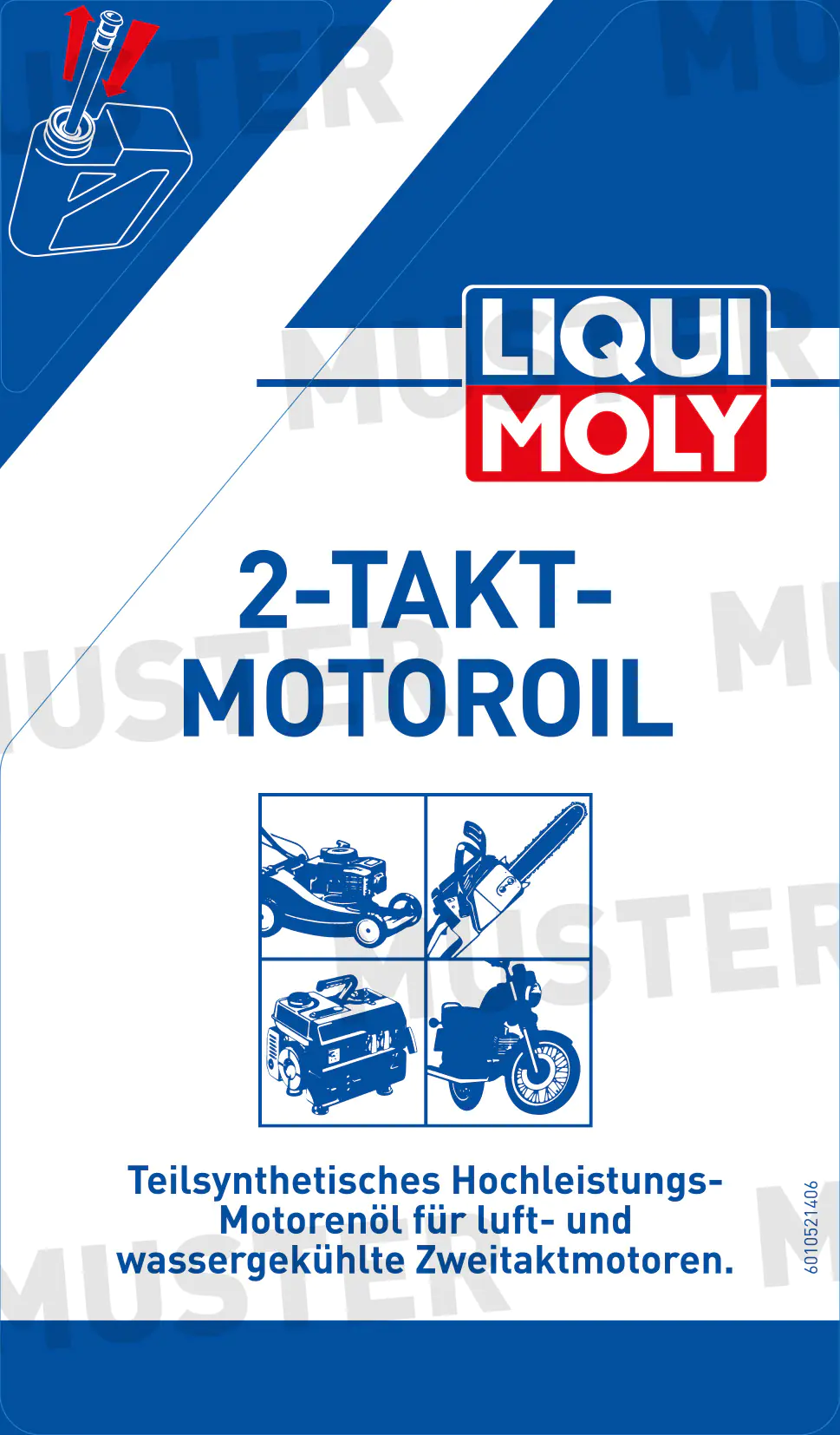 Liqui Moly 2-Takt Motoröl (Selbstmisch-Gebinde) 1 L Liqui Moly 2-Takt Motoröl (Selbstmisch-Gebinde) 1 L