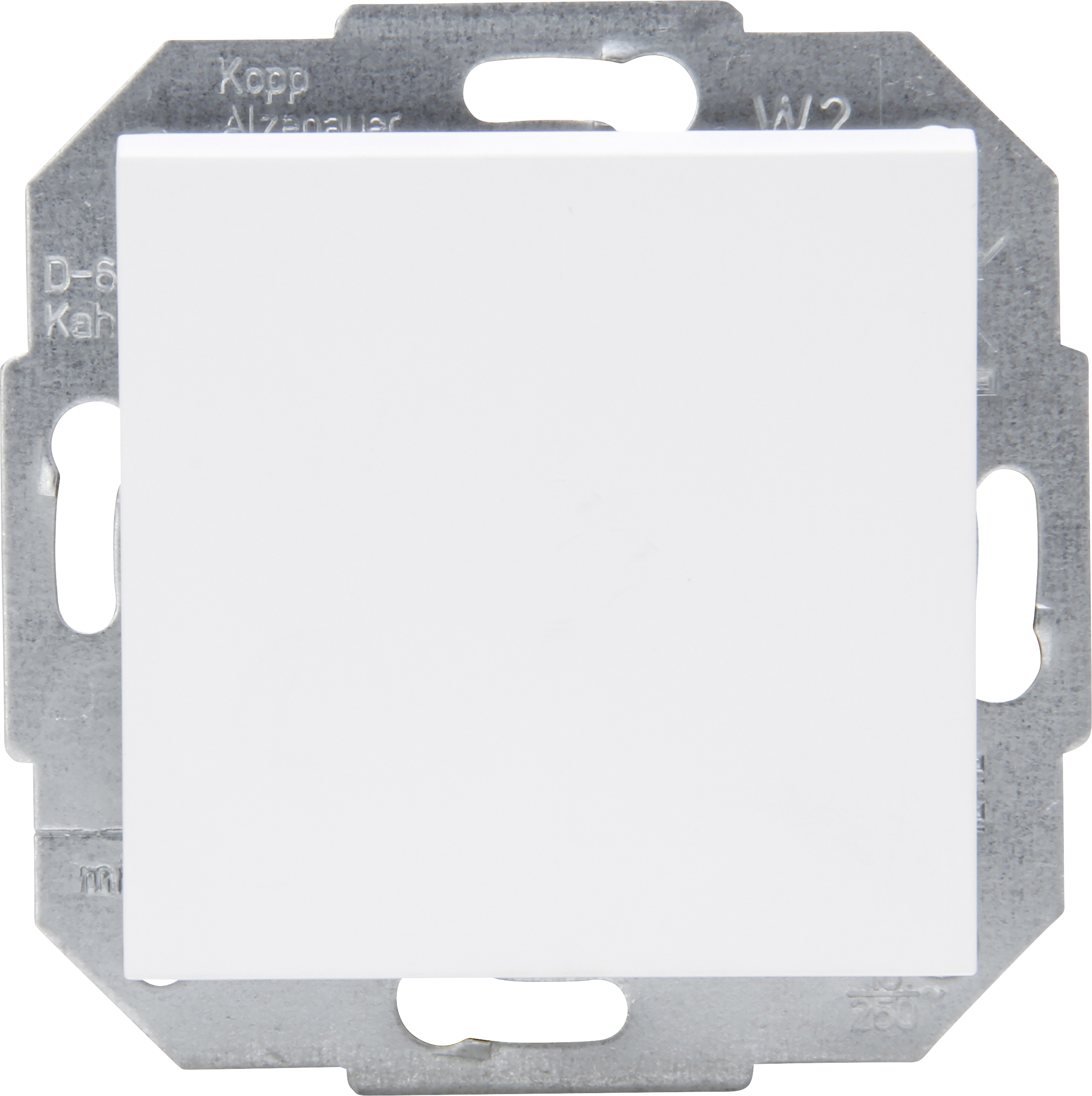Kopp Aus-/ Wechselschalter-Schalter Athenis arktisweiß matt, 587693088