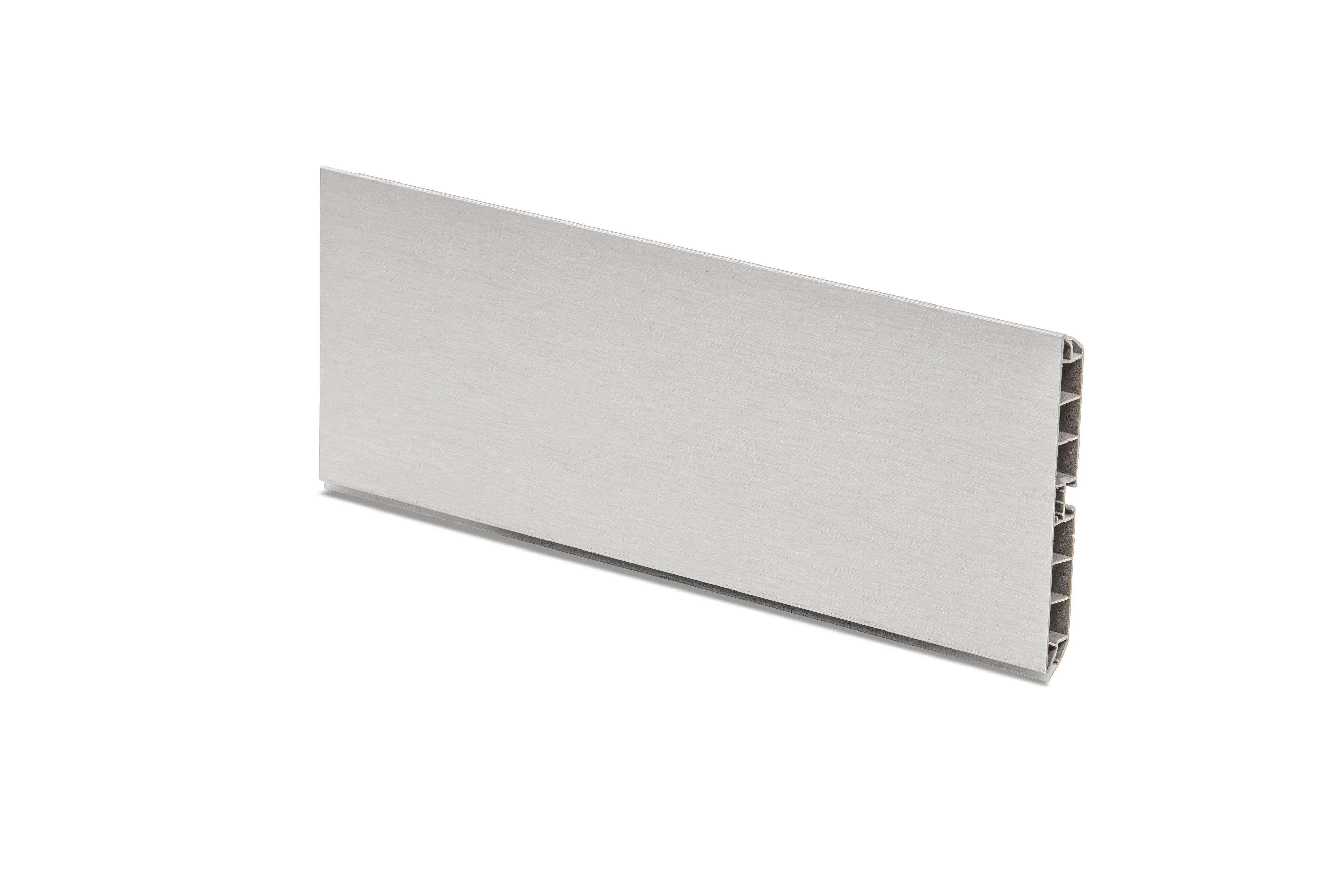 Küchensockelleiste Magro 250 cm x 100 x 12 mm aluminium