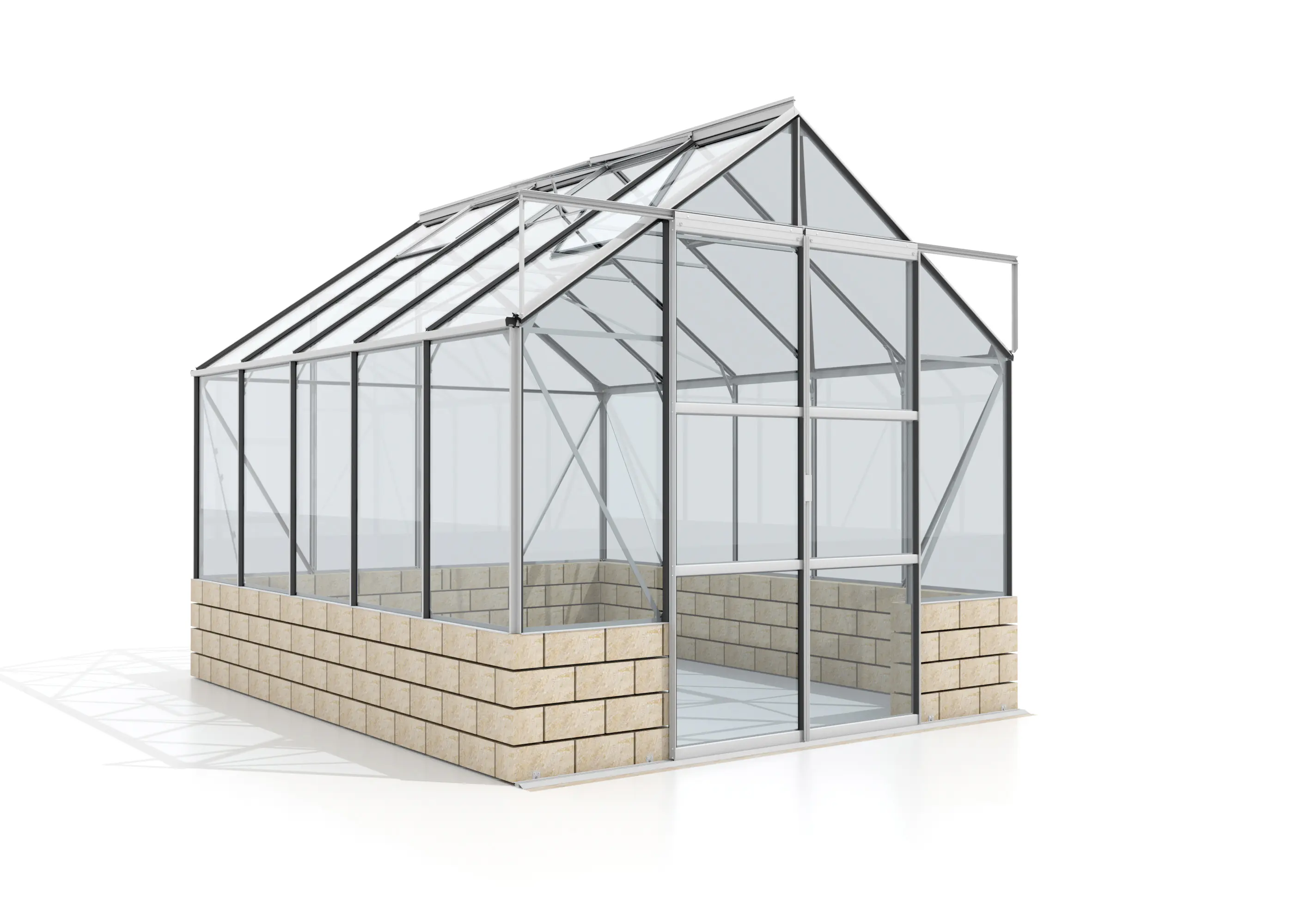 Vitavia Gewächshaus Cassandra 8300 257 x 324 cm 3 mm Sicherheitsglas