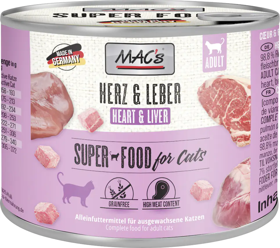 Macs Cat Herz & Leber 200 g