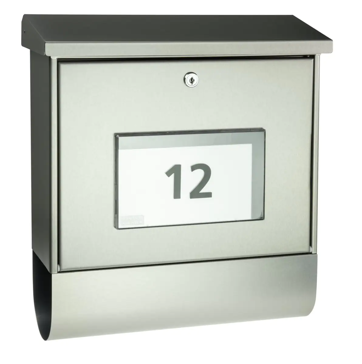 Burg Wächter Briefkasten Malaga integr. Zeitungsbox 42 x 37.7 x 11.5 cm