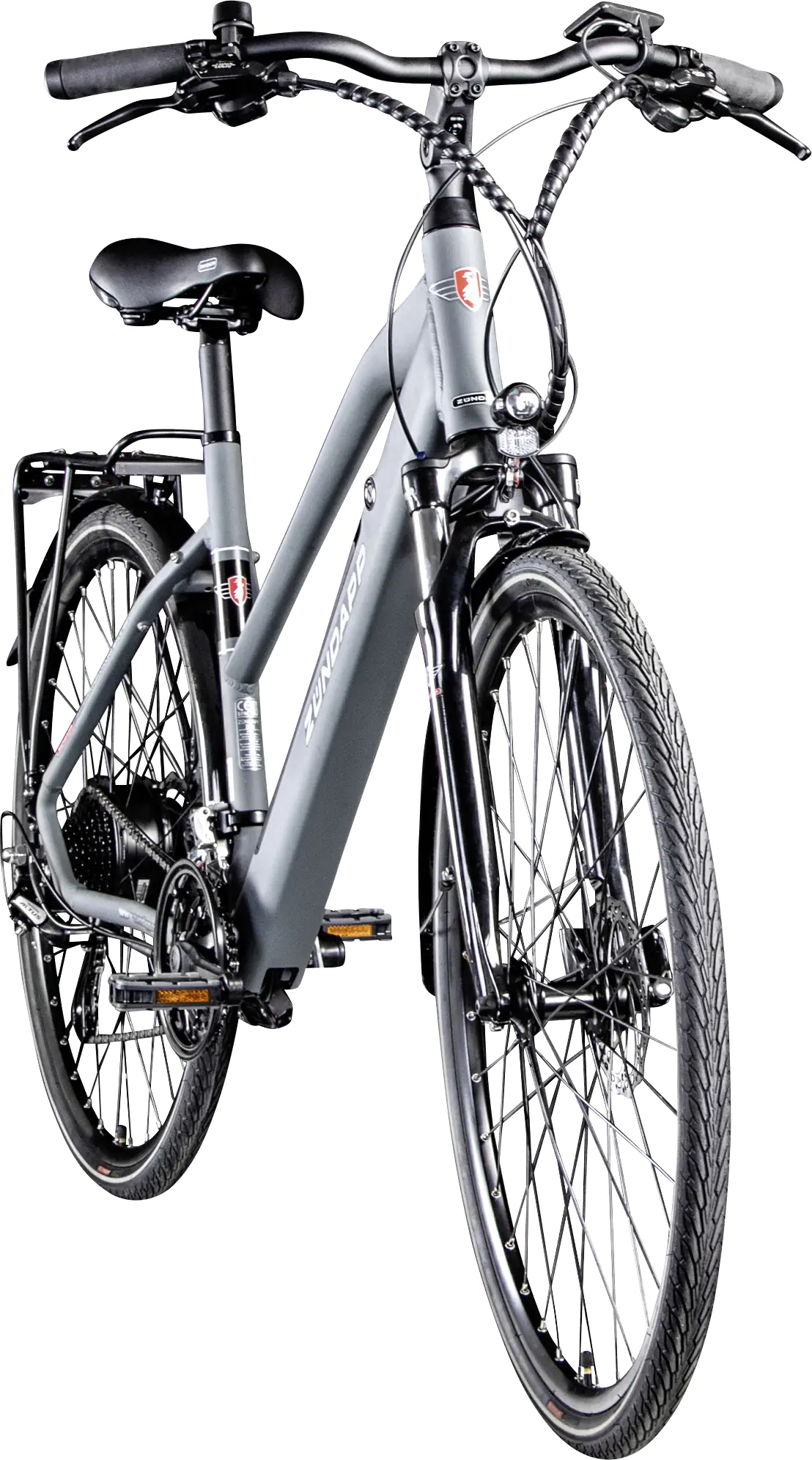 Zündapp E-Bike Trekking Z810 Damen 28 Zoll 24-Gang 417 Wh grau Zündapp E-Bike Trekking Z810 Damen 28 Zoll 24-Gang 417 Wh grau